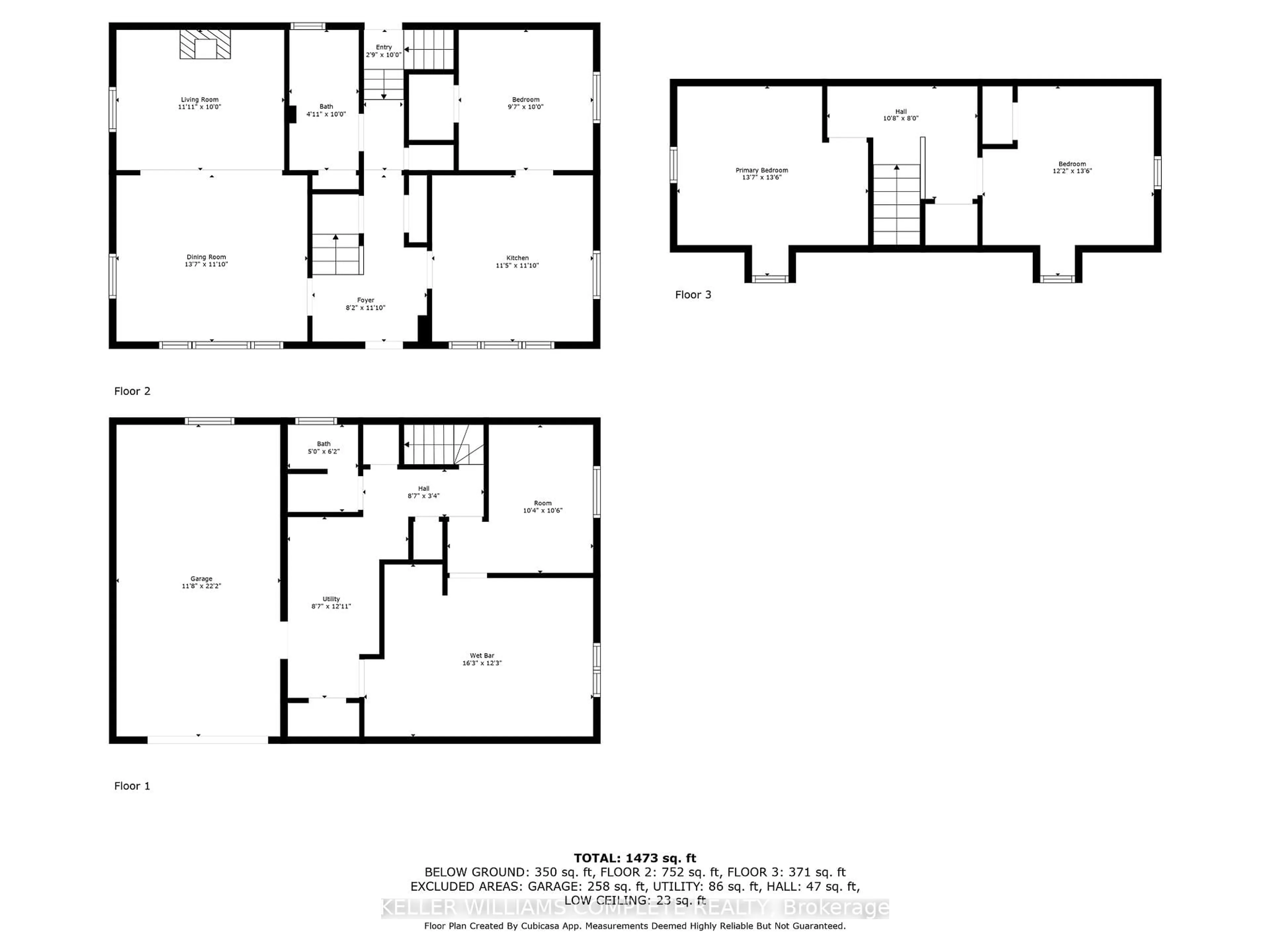 Floor plan for 30 Ann St, Hamilton Ontario L9H 2N5