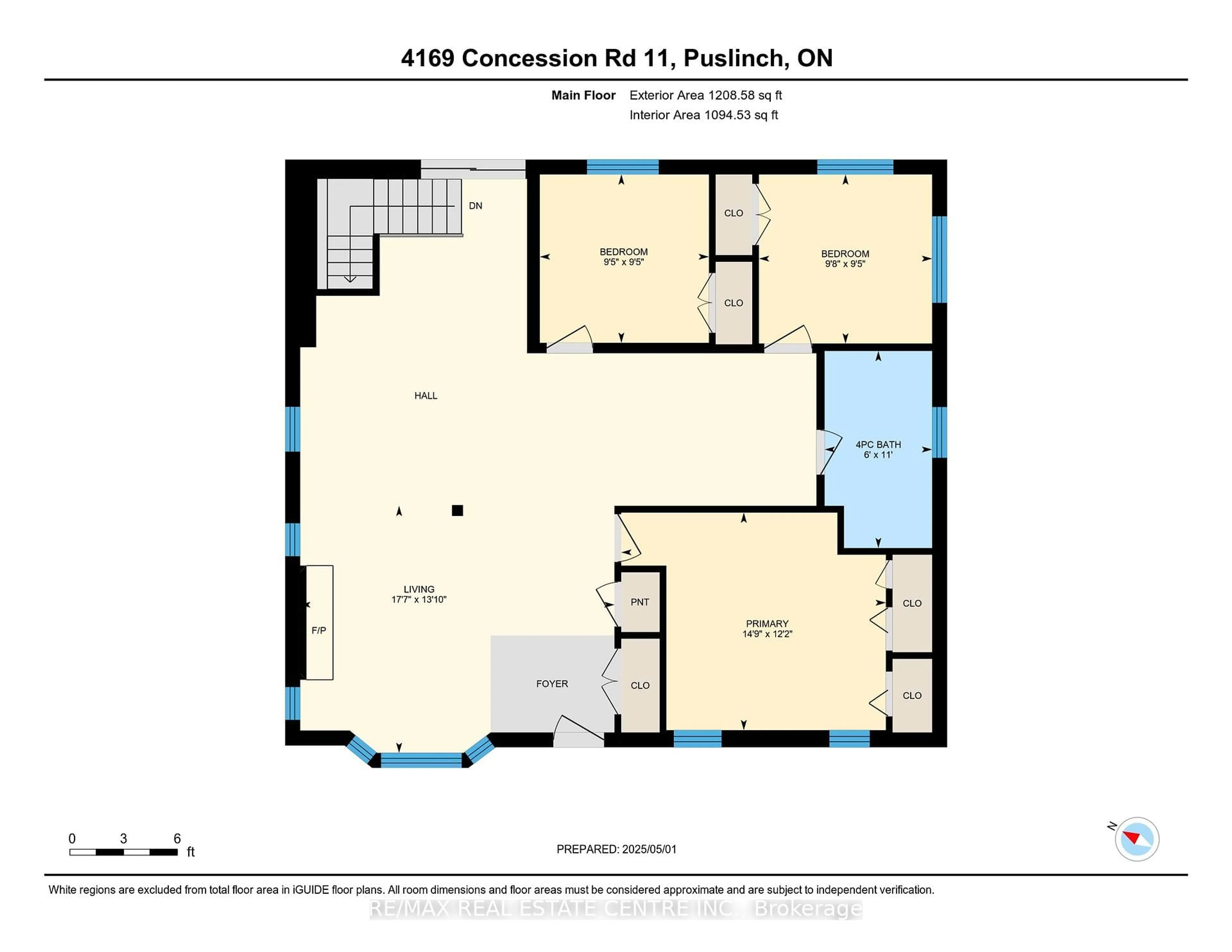 Floor plan for 4169 Concession 11 Concession, Puslinch Ontario L0P 1J0