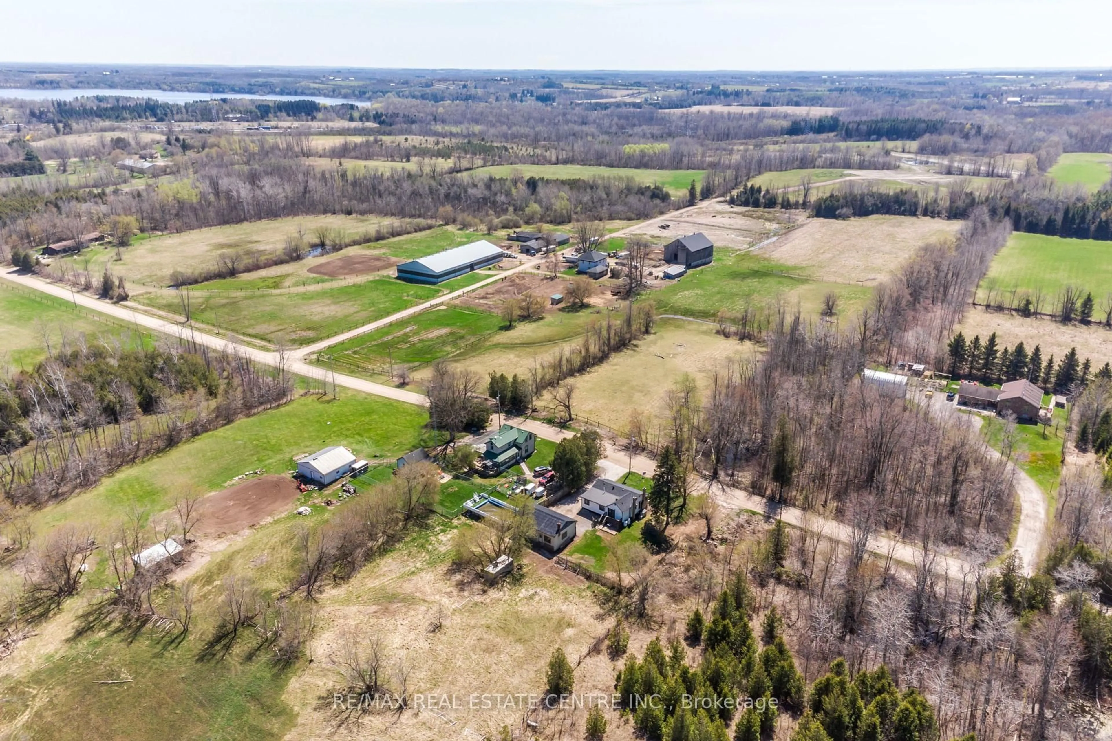 A pic from outside/outdoor area/front of a property/back of a property/a pic from drone, building for 4169 Concession 11 Concession, Puslinch Ontario L0P 1J0
