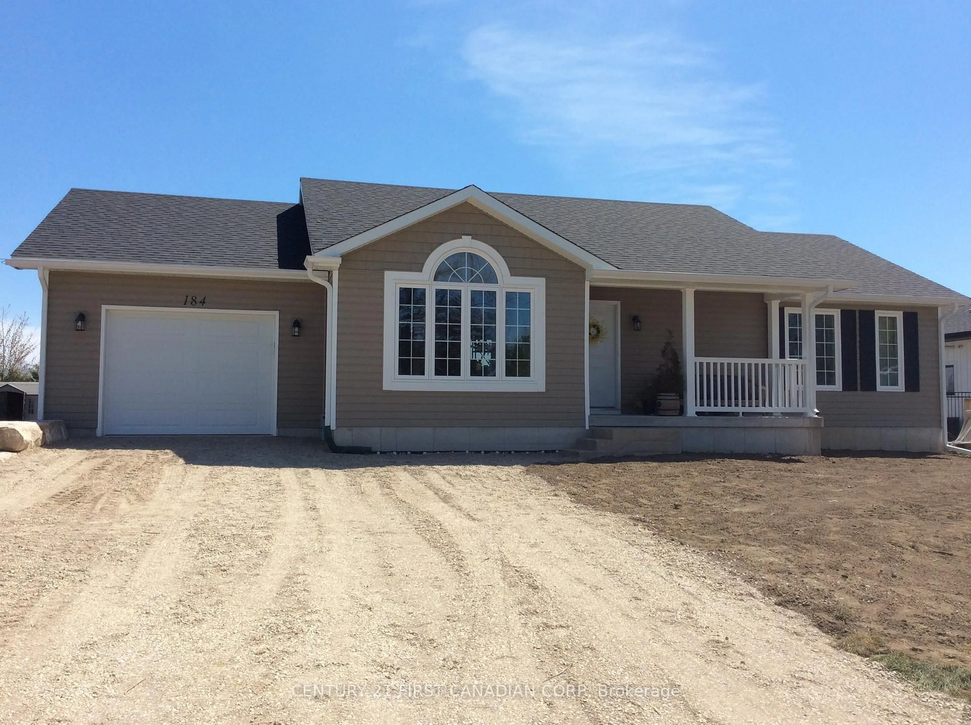 Home with vinyl exterior material, street for 184 Elizabeth St, Lambton Shores Ontario N0M 2N0