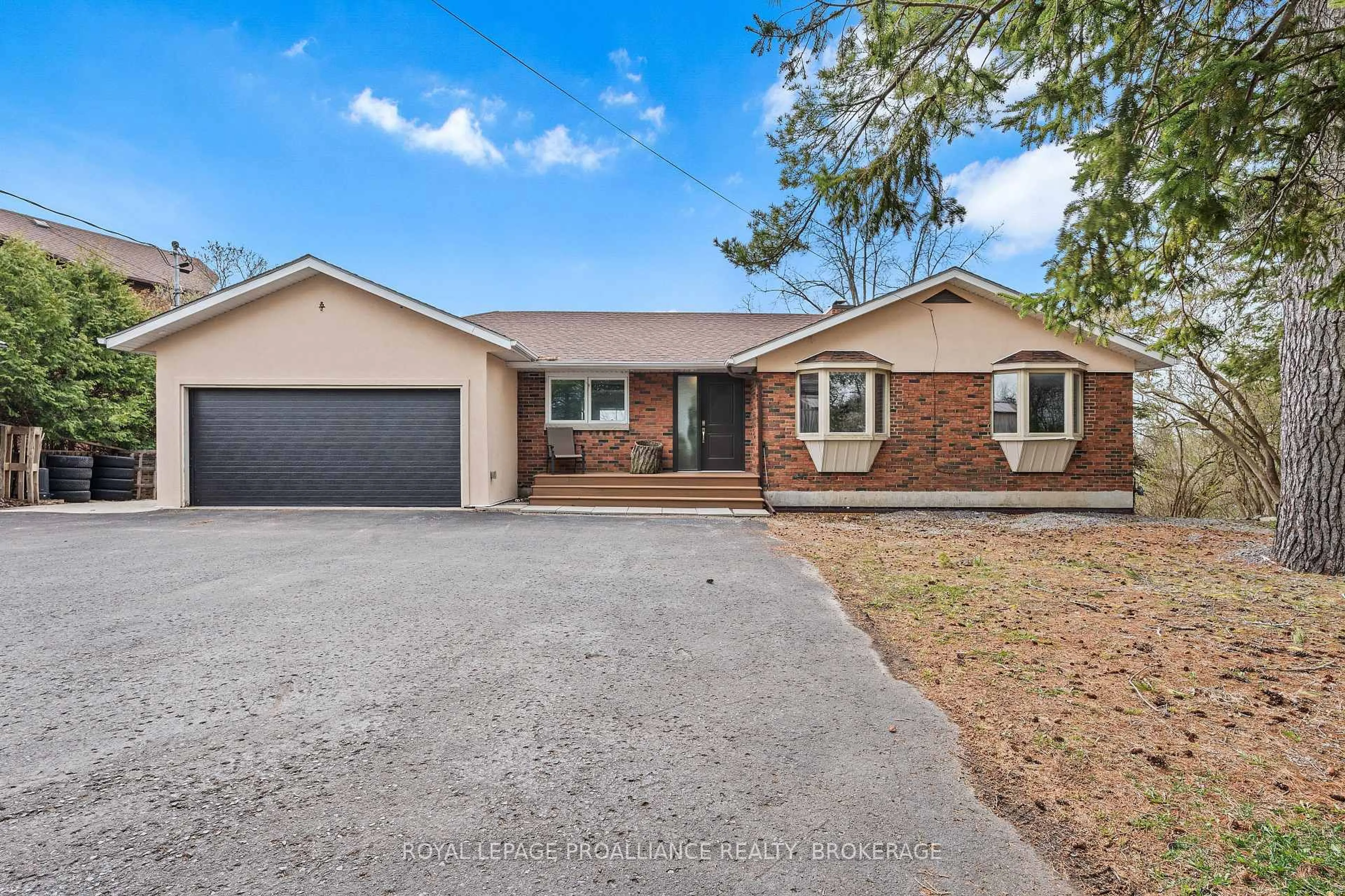 Home with brick exterior material, street for 4754 Bath Rd, Bath Ontario K0H 1G0