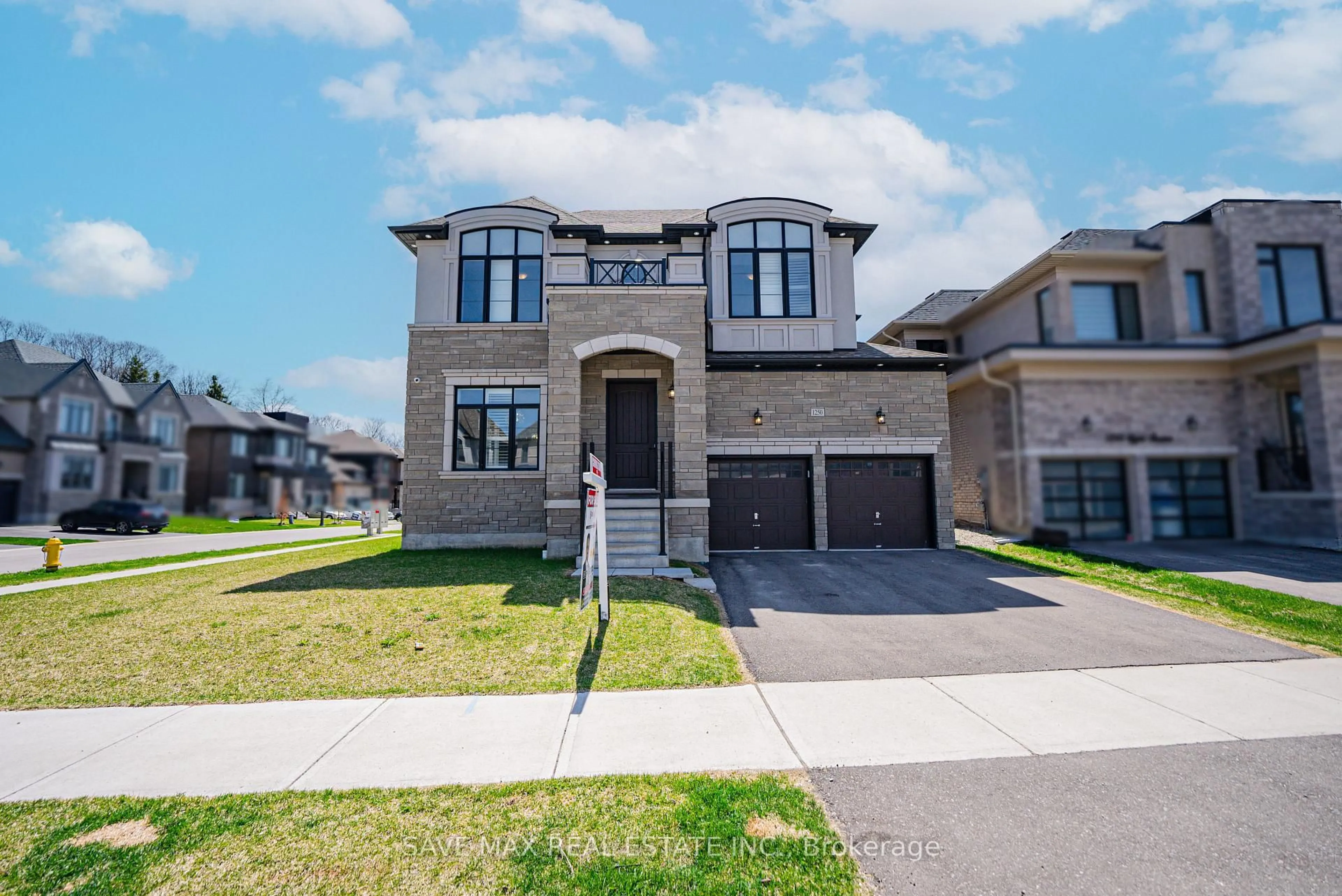 Home with brick exterior material, street for 1250 UPPER THAMES Dr, Woodstock Ontario N4T 0M9