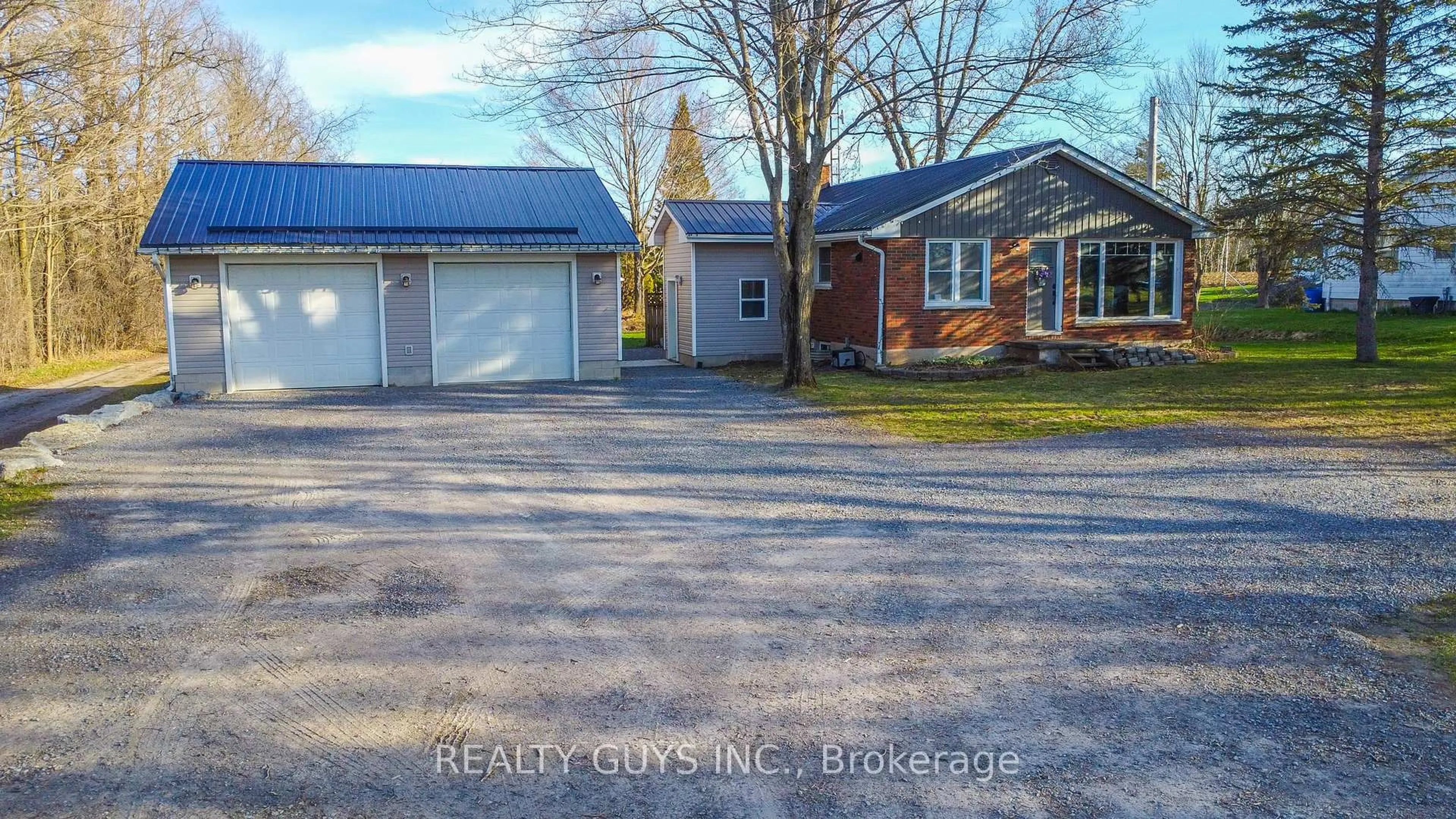A pic from outside/outdoor area/front of a property/back of a property/a pic from drone, unknown for 4744 Hwy 7 Highway, Kawartha Lakes Ontario K0L 2W0