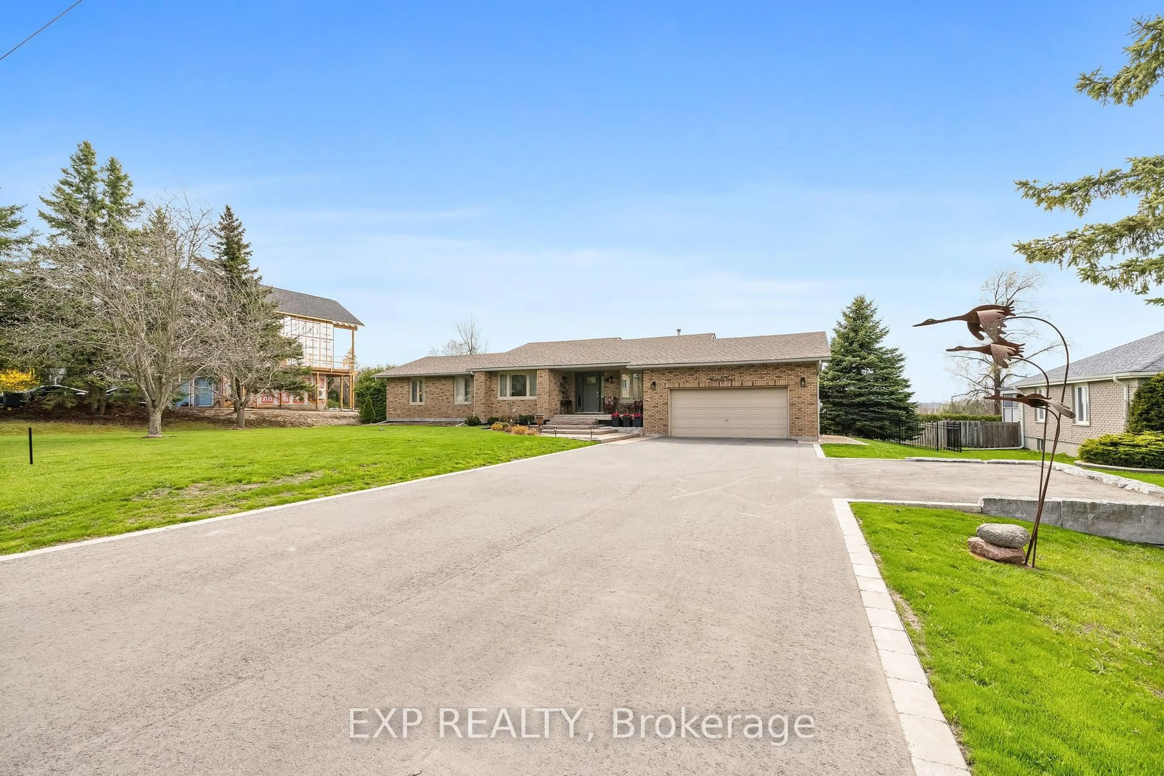 A pic from outside/outdoor area/front of a property/back of a property/a pic from drone, street for 24 Stoneridge Rd, Hamilton Township Ontario K9A 0Y4