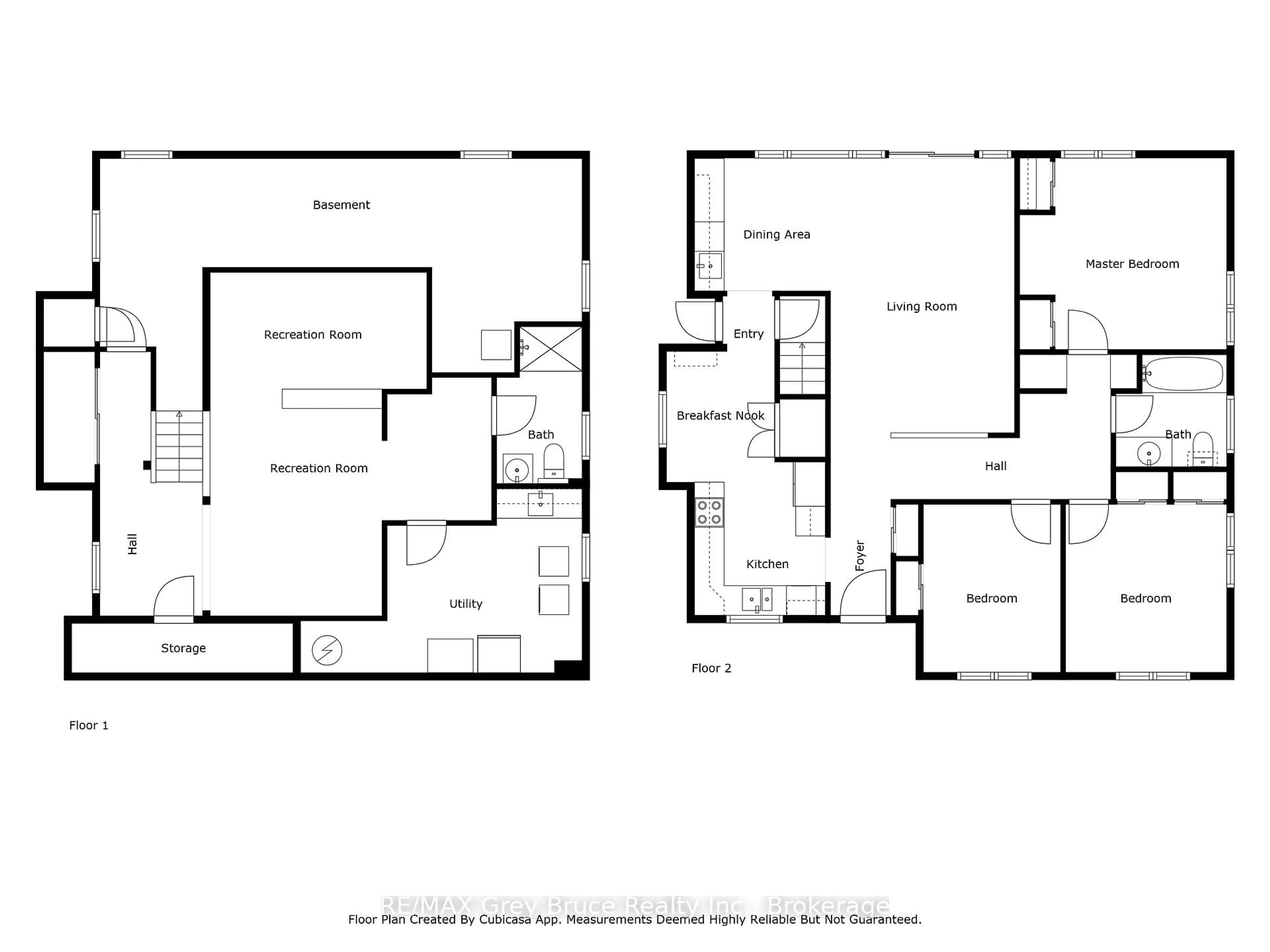 Floor plan for 455 7th Ave, Owen Sound Ontario N4K 2X2