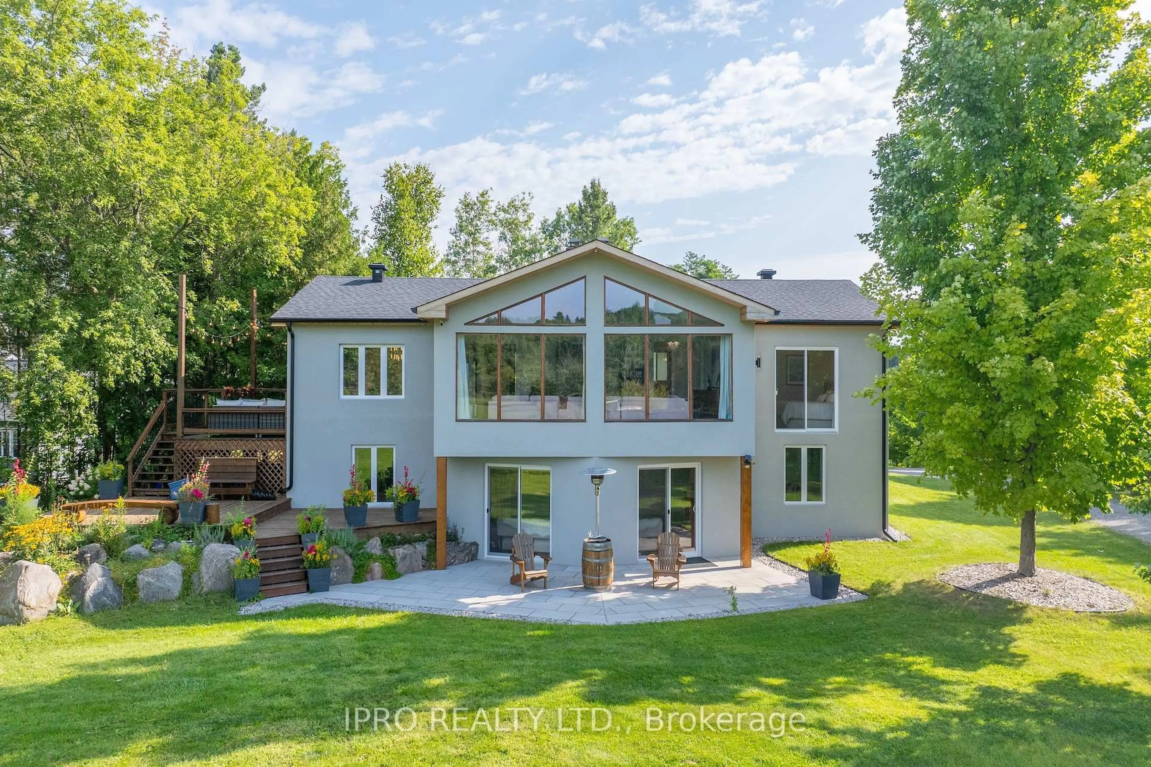 A pic from outside/outdoor area/front of a property/back of a property/a pic from drone, water/lake/river/ocean view for 993608 Mono-Adjala Townline N/A, Mono Ontario L9W 6H4