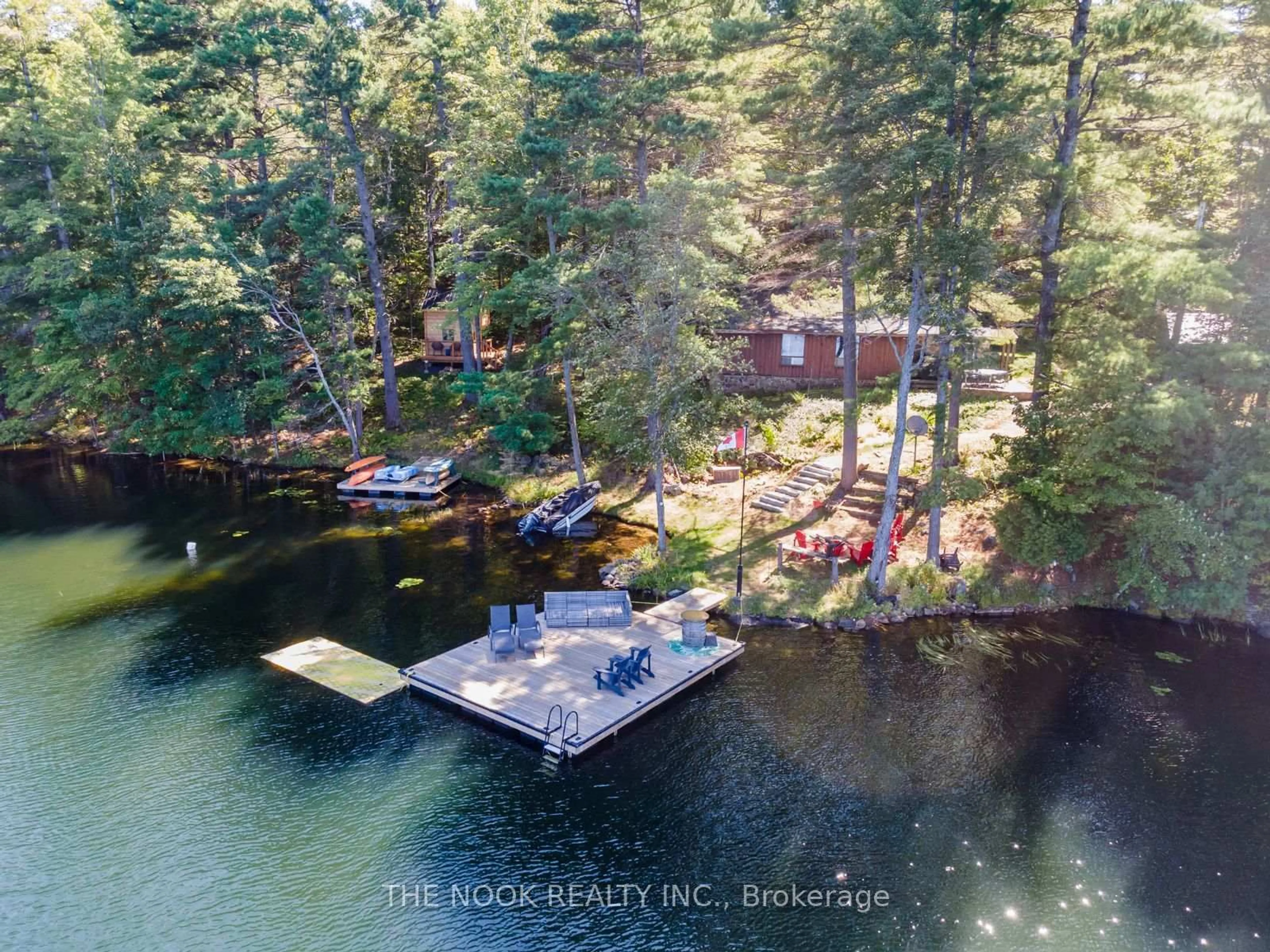 A pic from outside/outdoor area/front of a property/back of a property/a pic from drone, water/lake/river/ocean view for 592 FIRE ROUTE 93A N/A, Havelock-Belmont-Methuen Ontario K0L 2H0