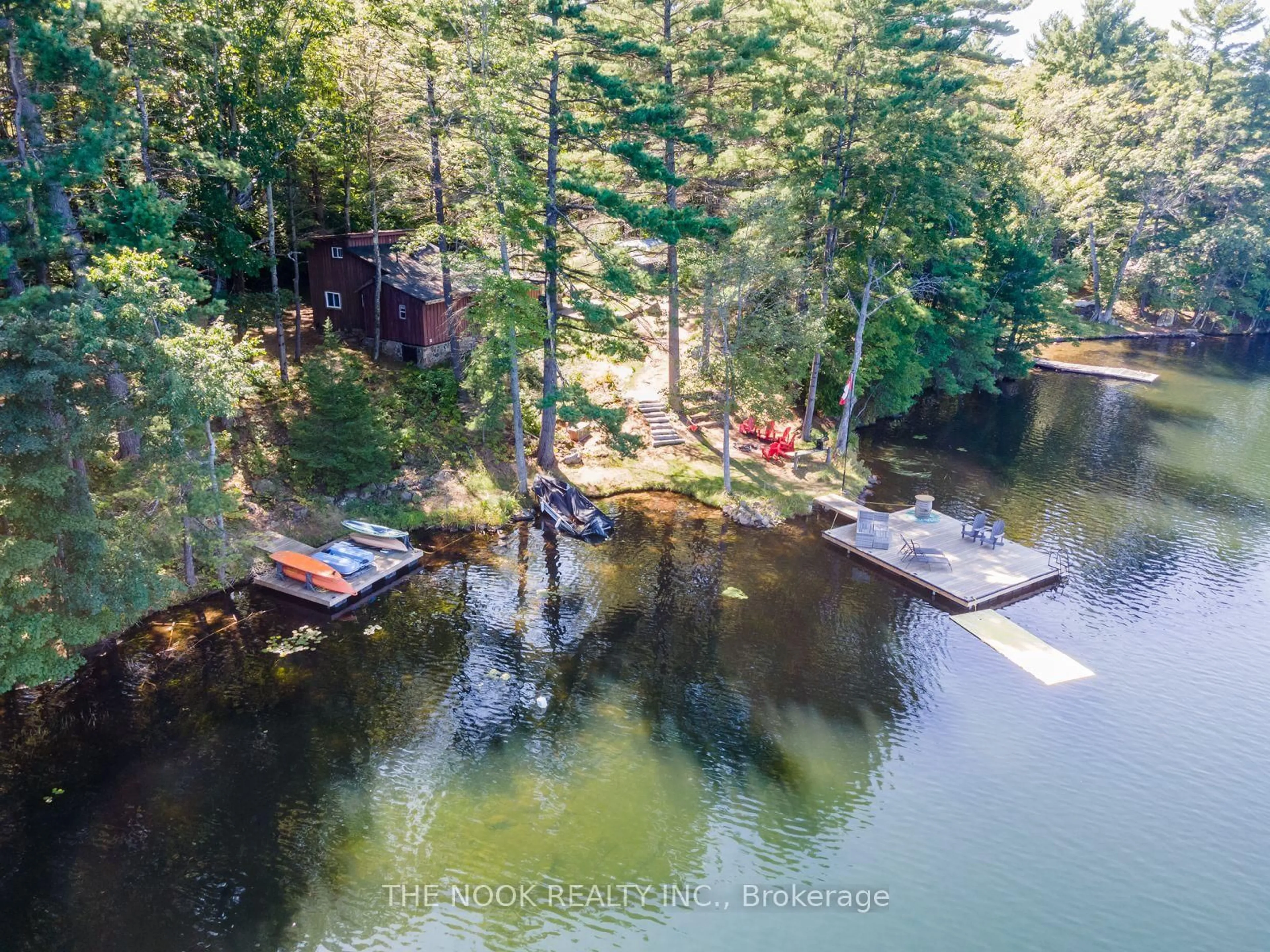 A pic from outside/outdoor area/front of a property/back of a property/a pic from drone, water/lake/river/ocean view for 592 FIRE ROUTE 93A N/A, Havelock-Belmont-Methuen Ontario K0L 2H0
