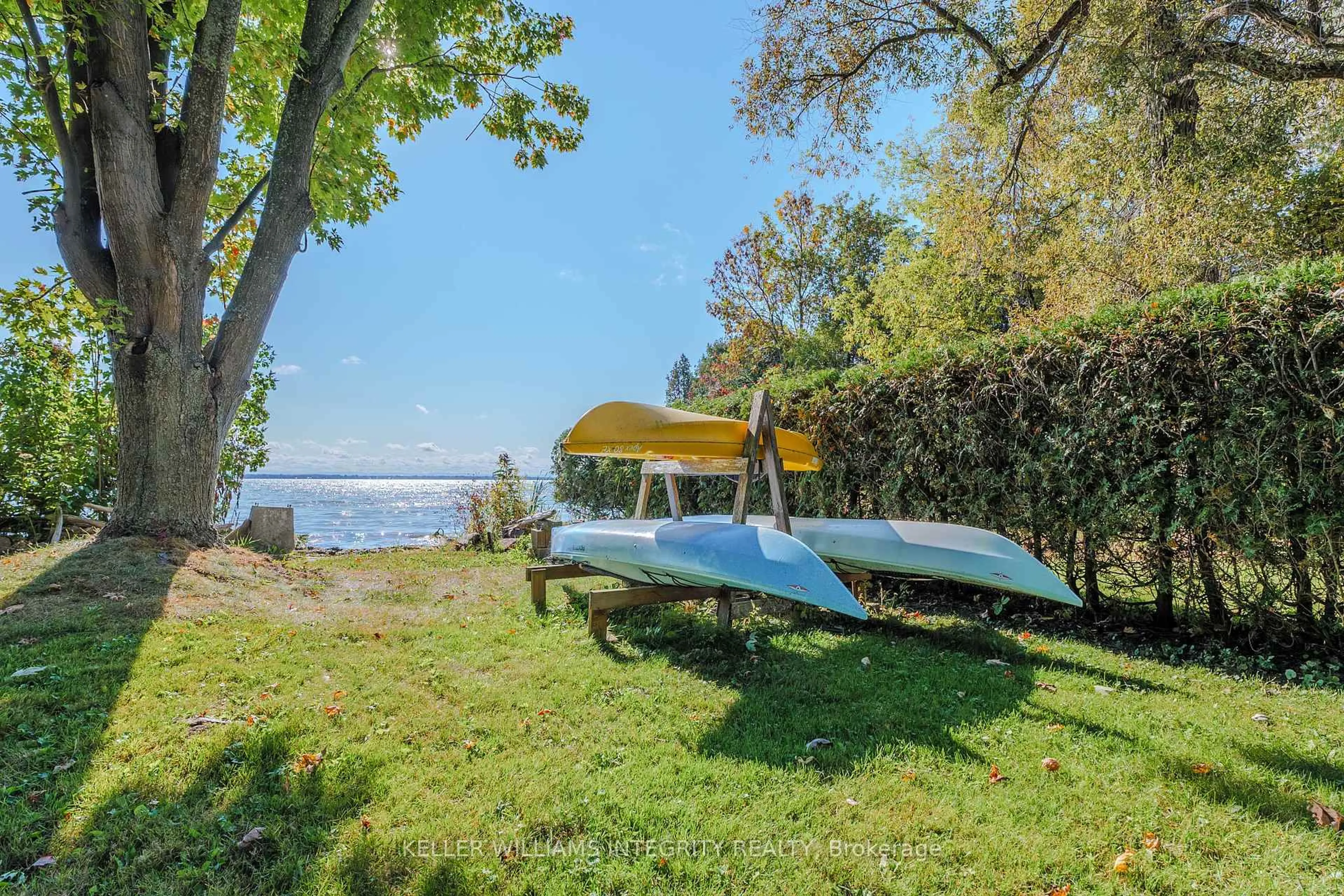 Patio, water/lake/river/ocean view for 6279 151st Ave-Gunn Cres, South Glengarry Ontario K0C 1E0