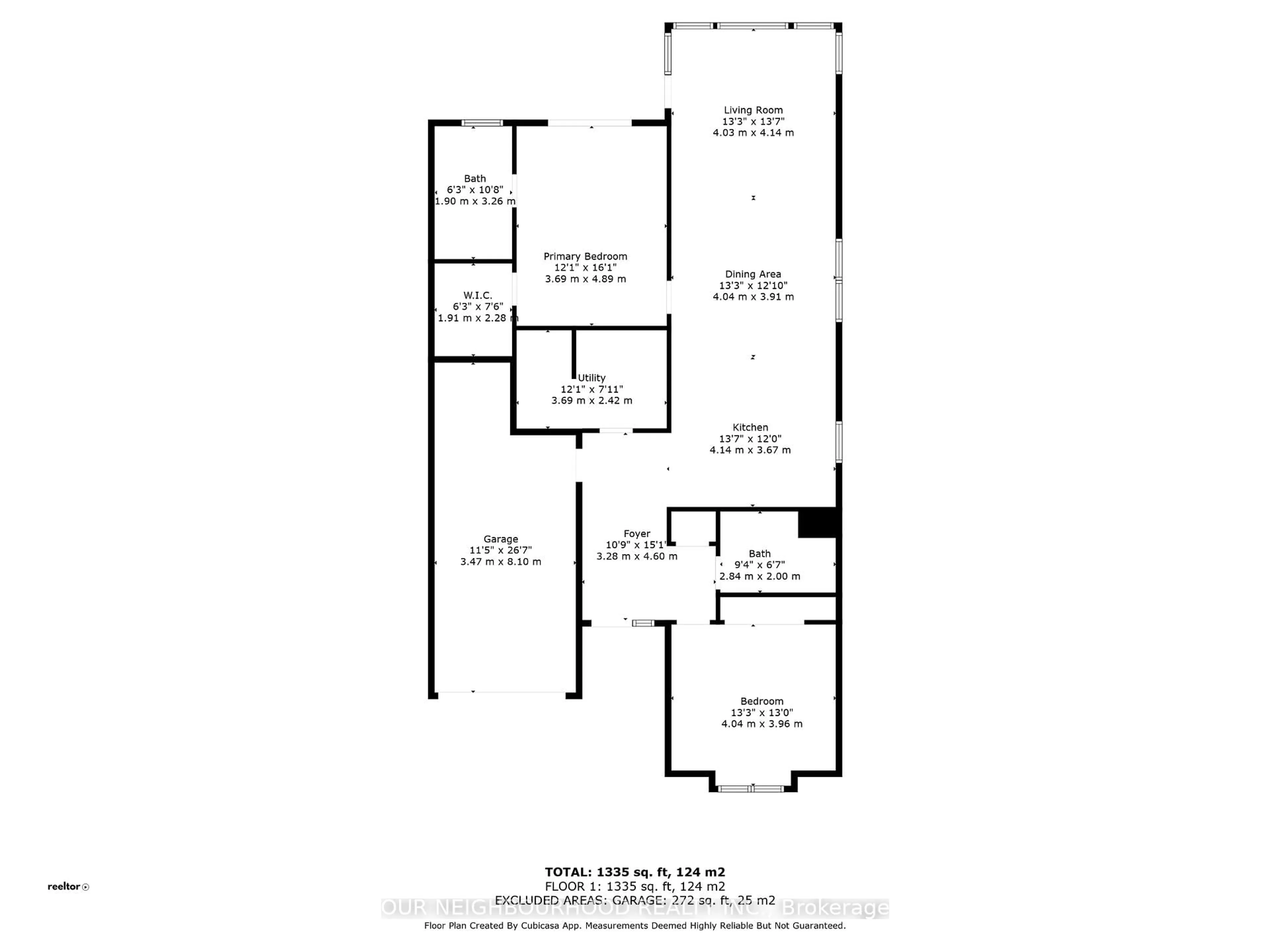 Floor plan for 130 Raglan St, Brighton Ontario K0K 1H0