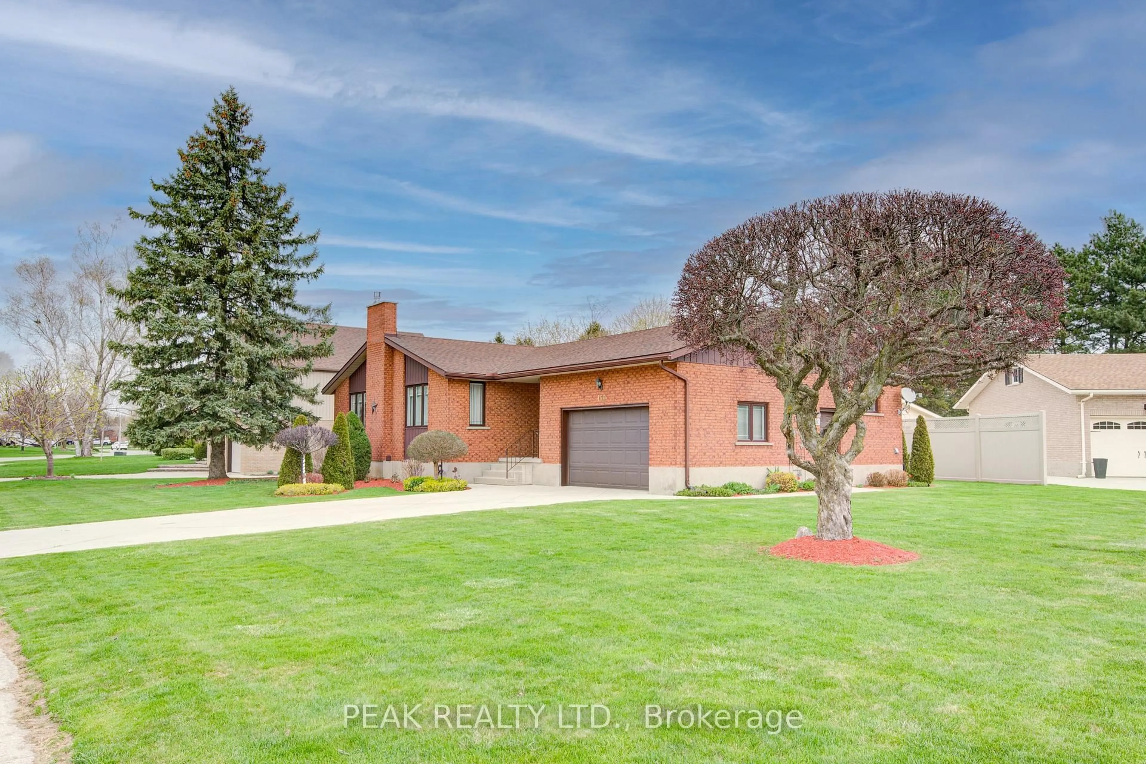 Home with brick exterior material, street for 160 Scott Crt, East Zorra-Tavistock Ontario N0B 2R0