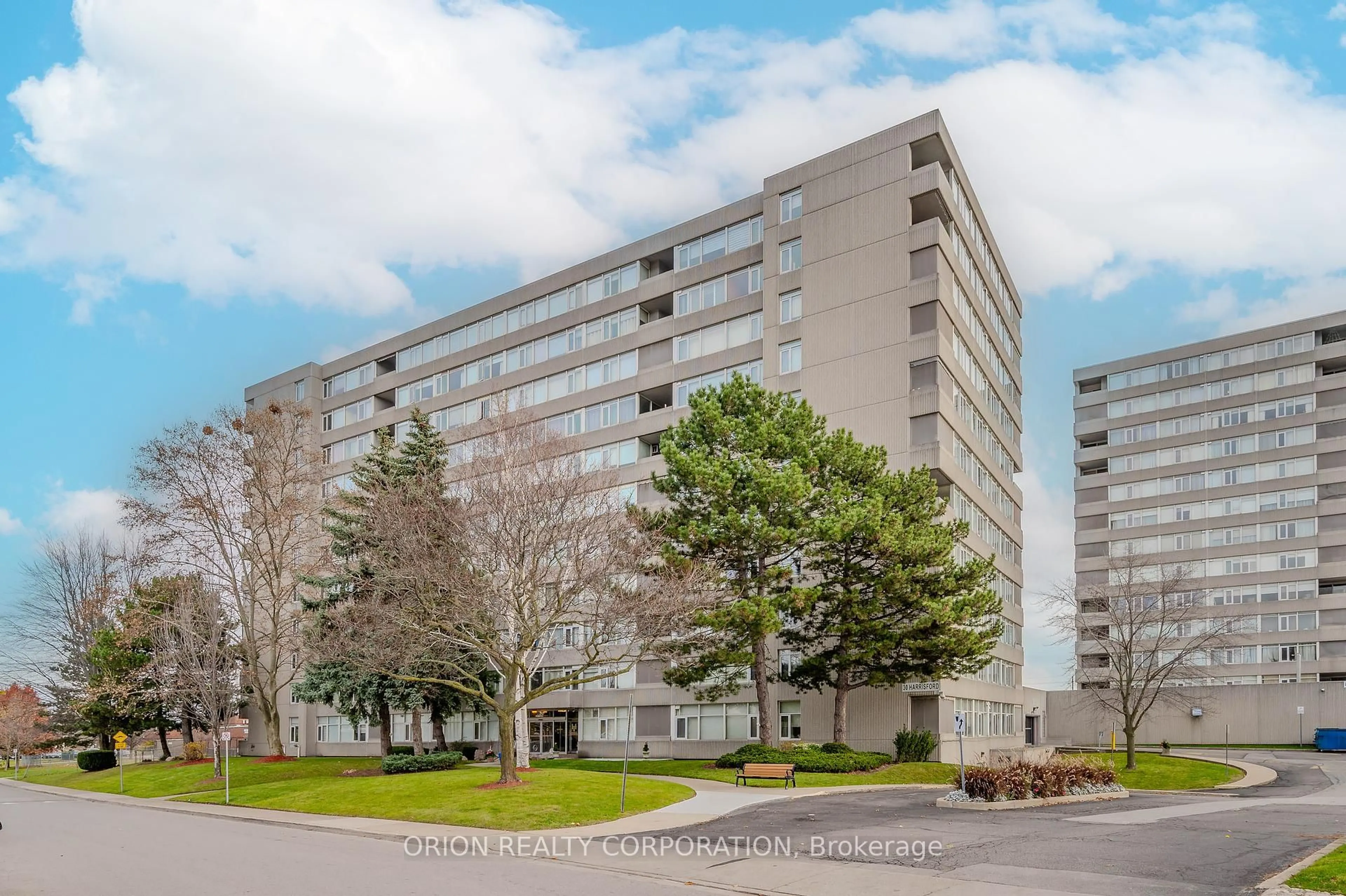 A pic from outside/outdoor area/front of a property/back of a property/a pic from drone, building for 30 Harrisford St #104, Hamilton Ontario L8K 6M9