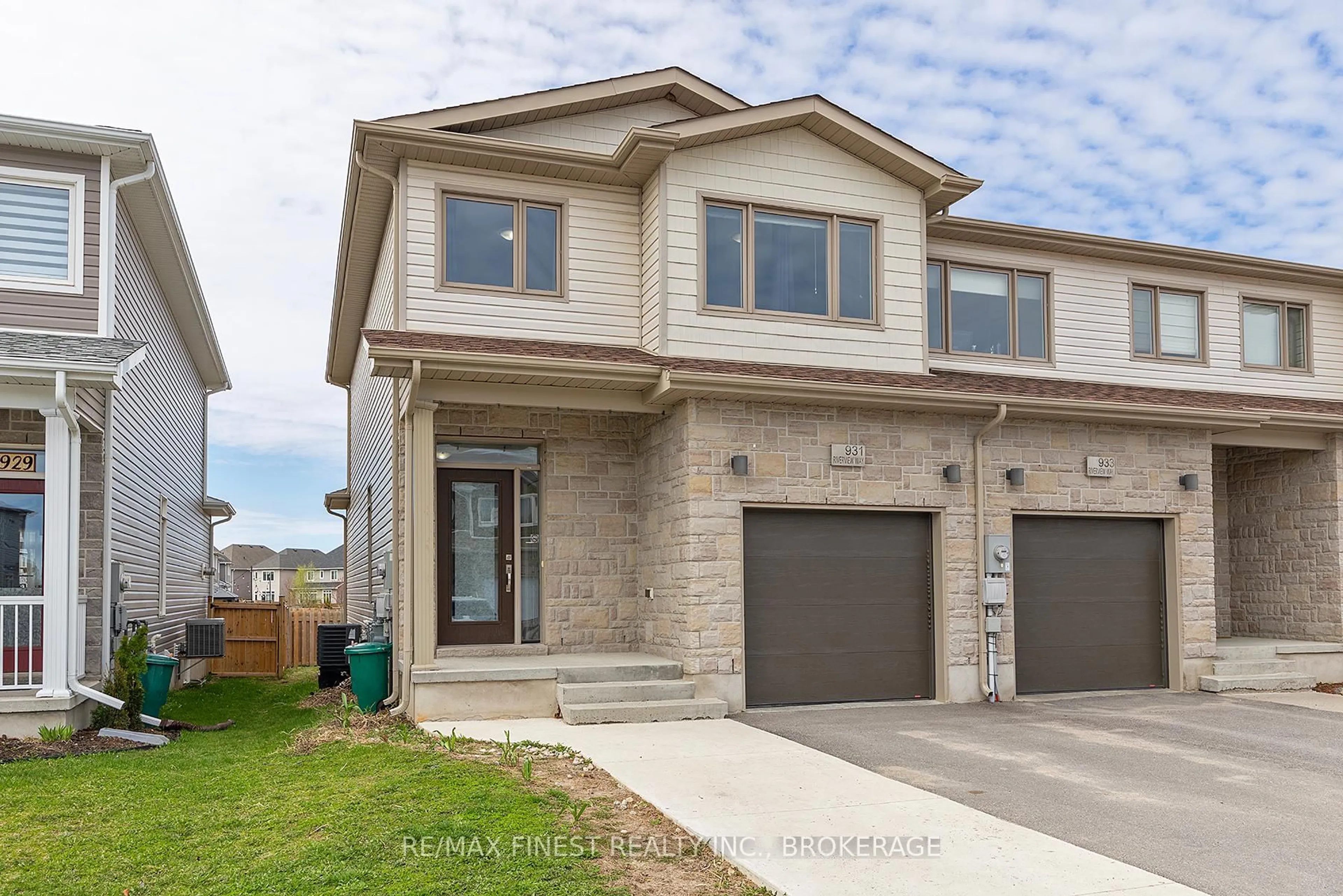 Home with brick exterior material, street for 931 Riverview Way, Kingston Ontario K7K 0J4