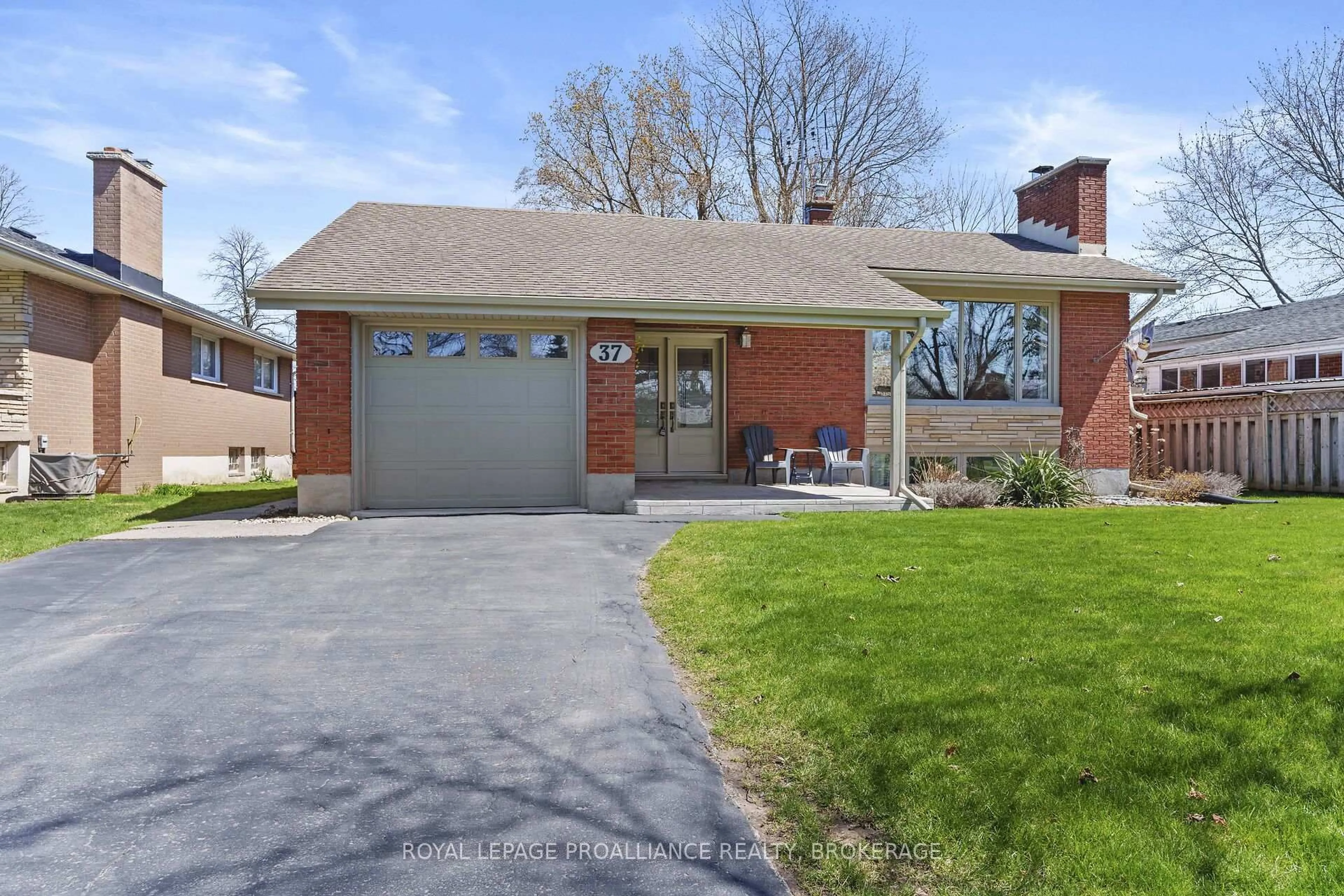 Home with brick exterior material, street for 37 Robert Wallace Dr, Kingston Ontario K7M 1X7