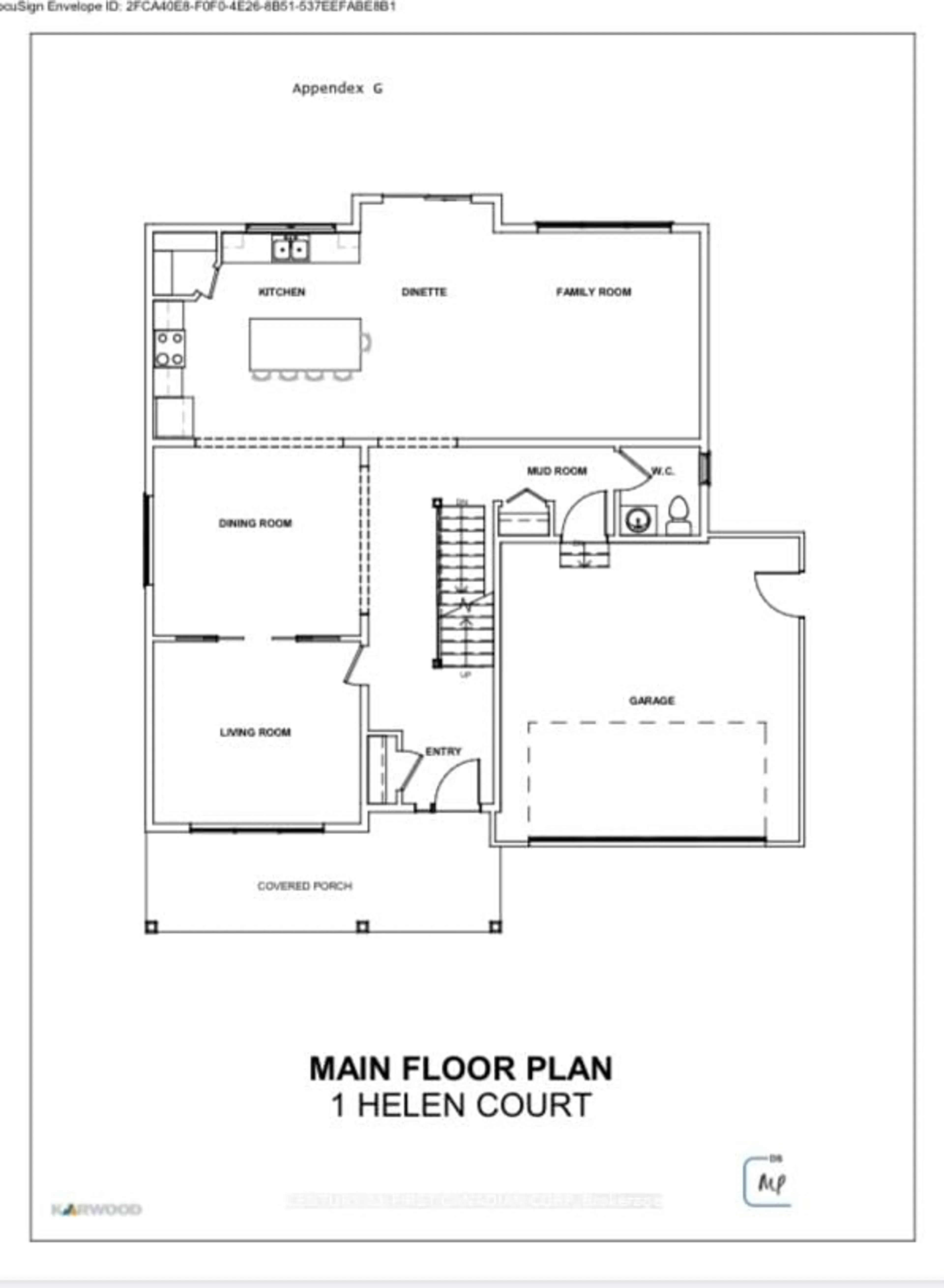 Floor plan for 1 Helen Crt, Central Elgin Ontario N0L 1B0