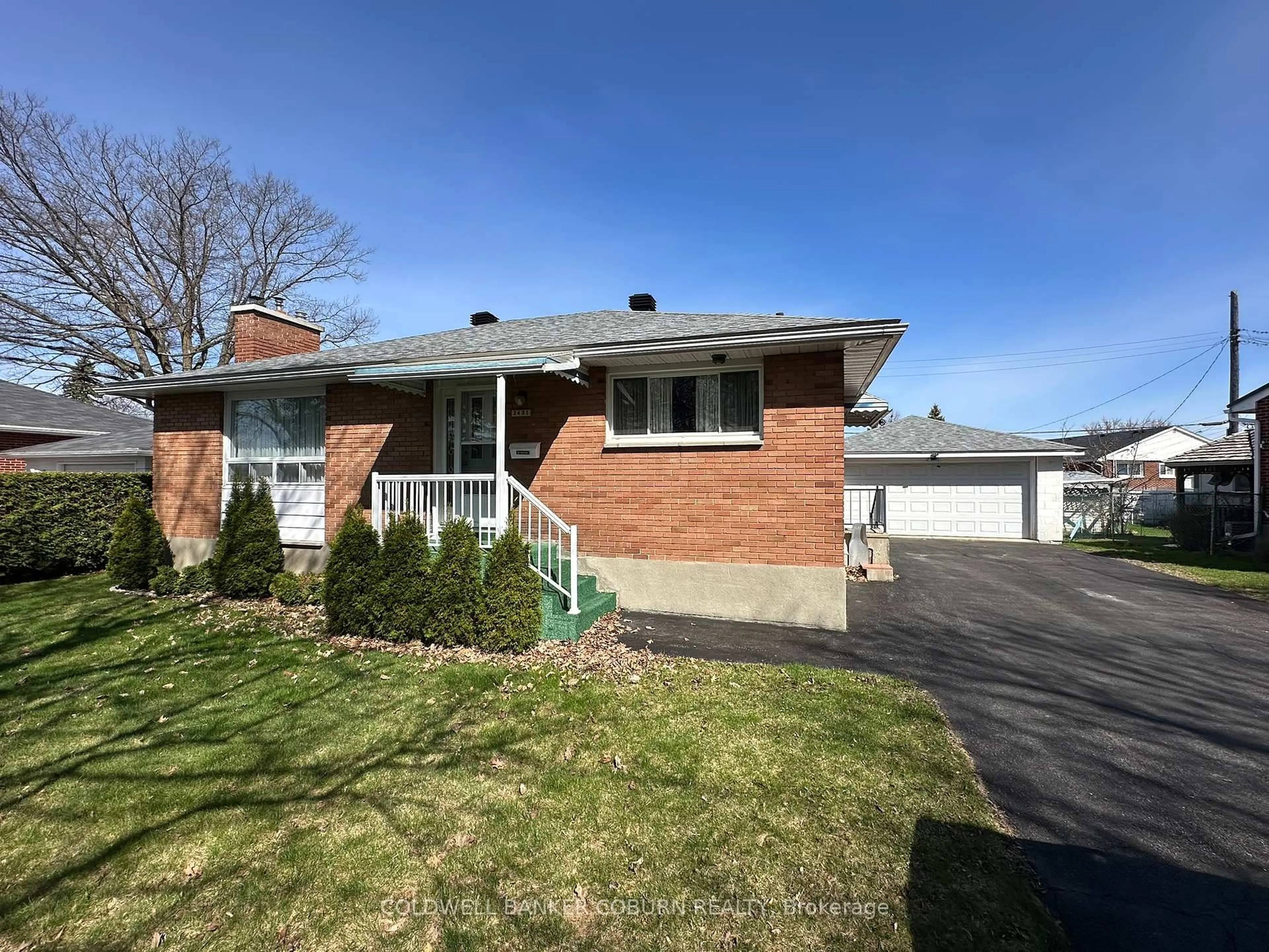 Home with brick exterior material, street for 2401 Drury Lane, Ottawa Ontario K2C 1G4