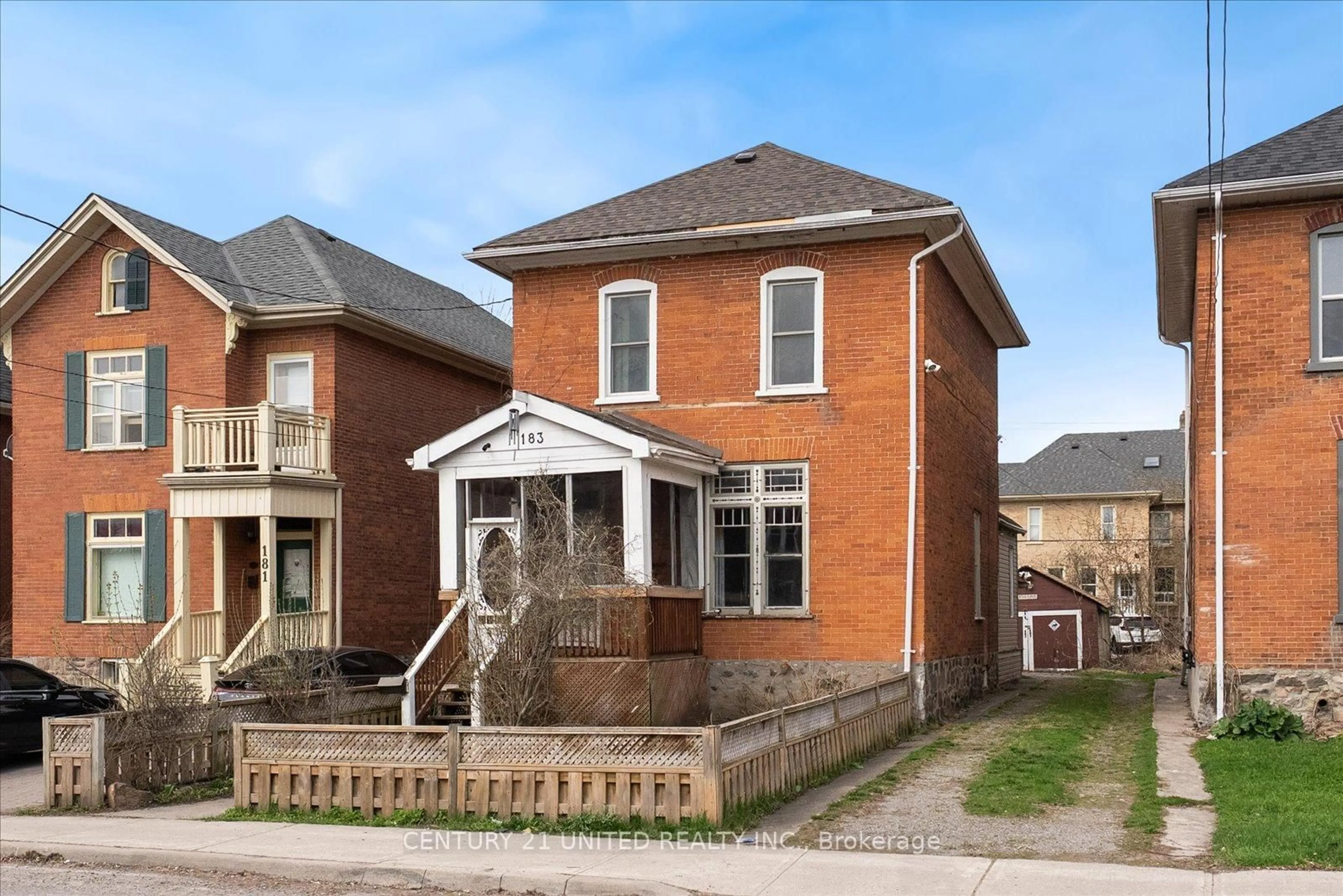 Home with brick exterior material, street for 183 Stewart St, Peterborough Central Ontario K9J 3M4