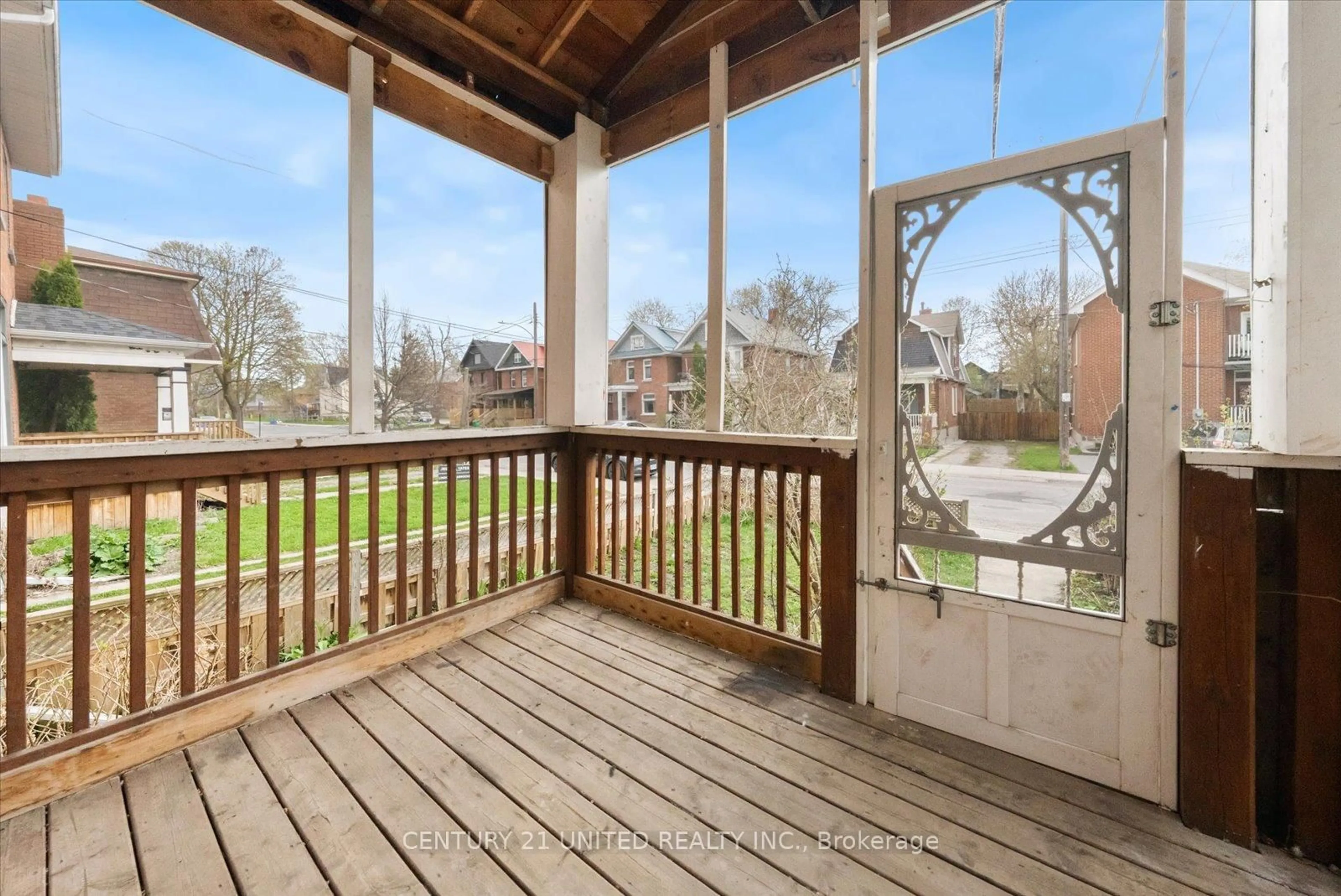 Patio, water/lake/river/ocean view for 183 Stewart St, Peterborough Central Ontario K9J 3M4