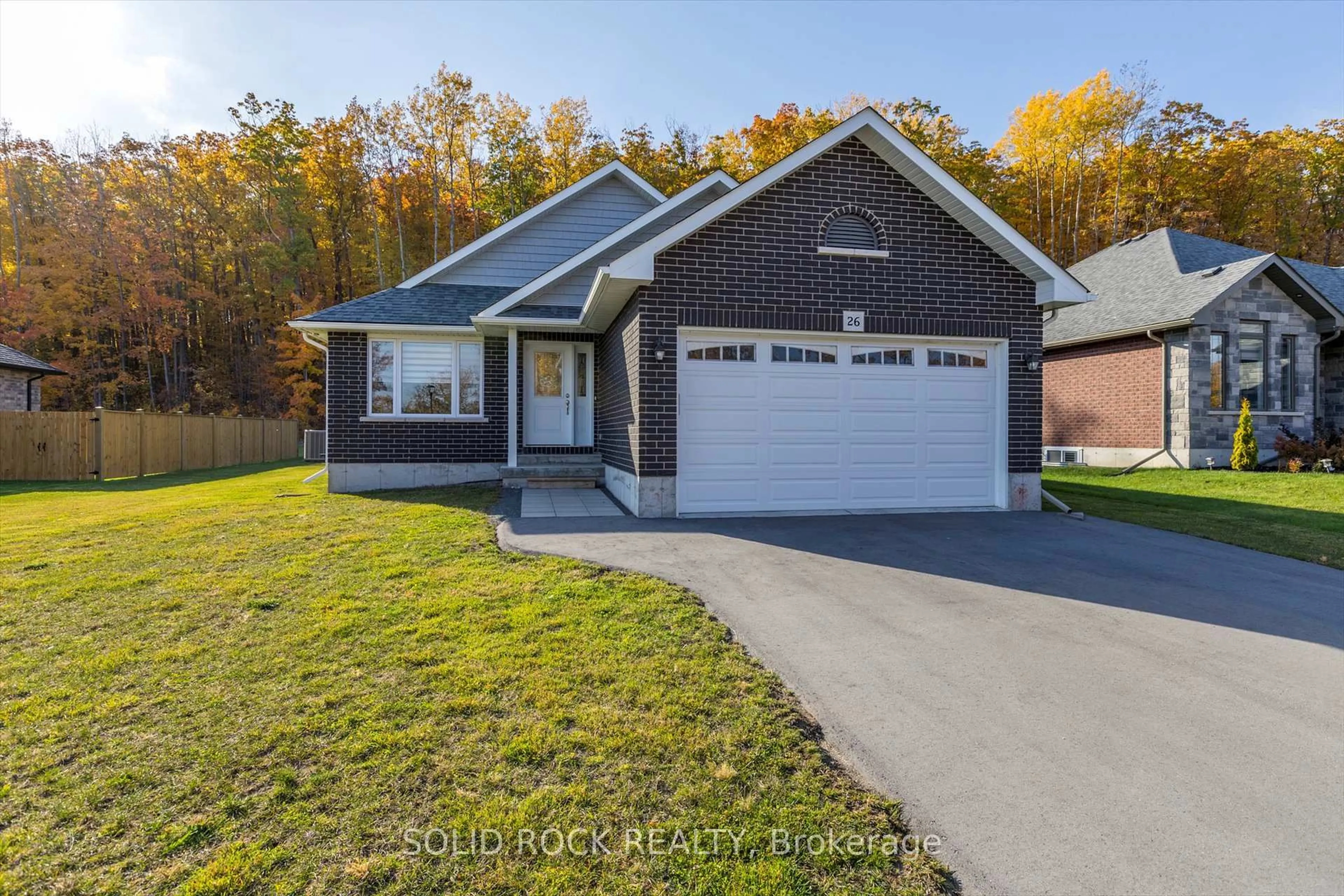 Home with brick exterior material, street for 26 Riverside Tr, Trent Hills Ontario K0L 1L0