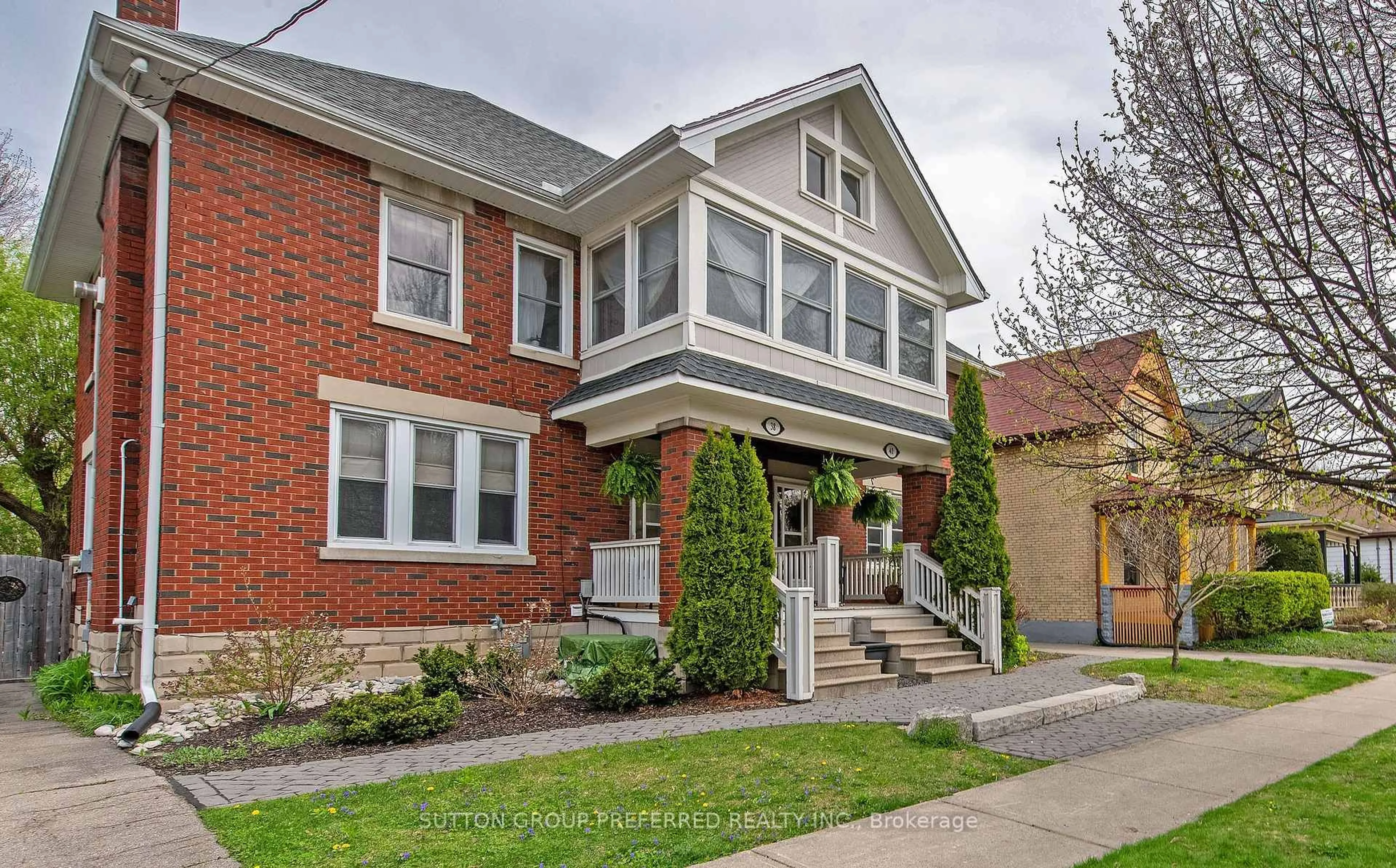 Home with brick exterior material, street for 40 Victor St, London South Ontario N6C 1B7