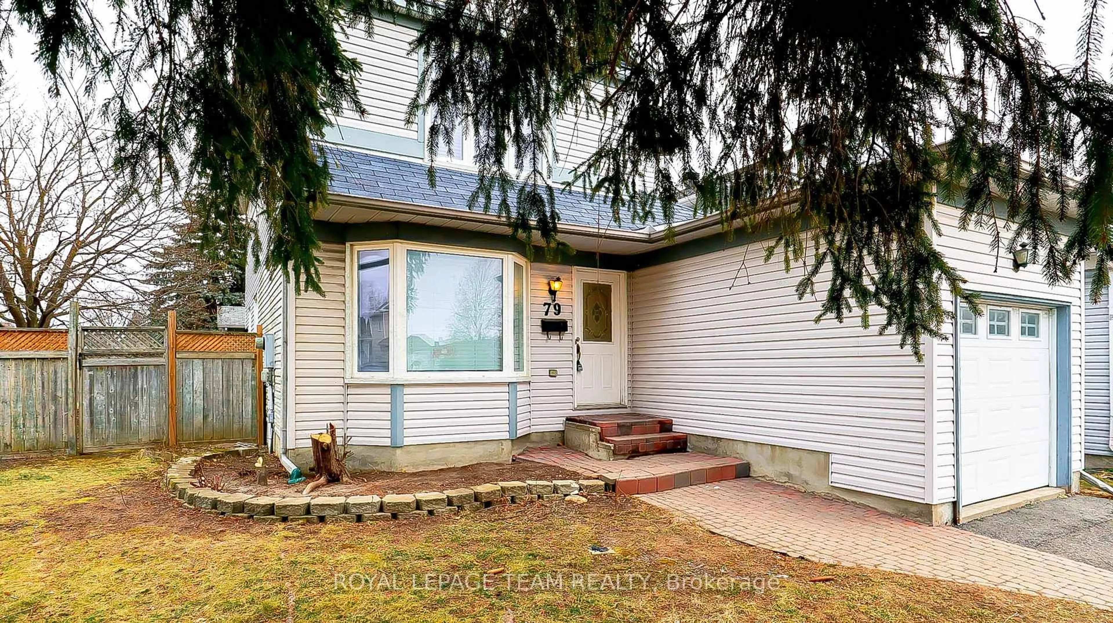 Home with vinyl exterior material, street for 79 Merner Ave, Ottawa Ontario K2J 3X7