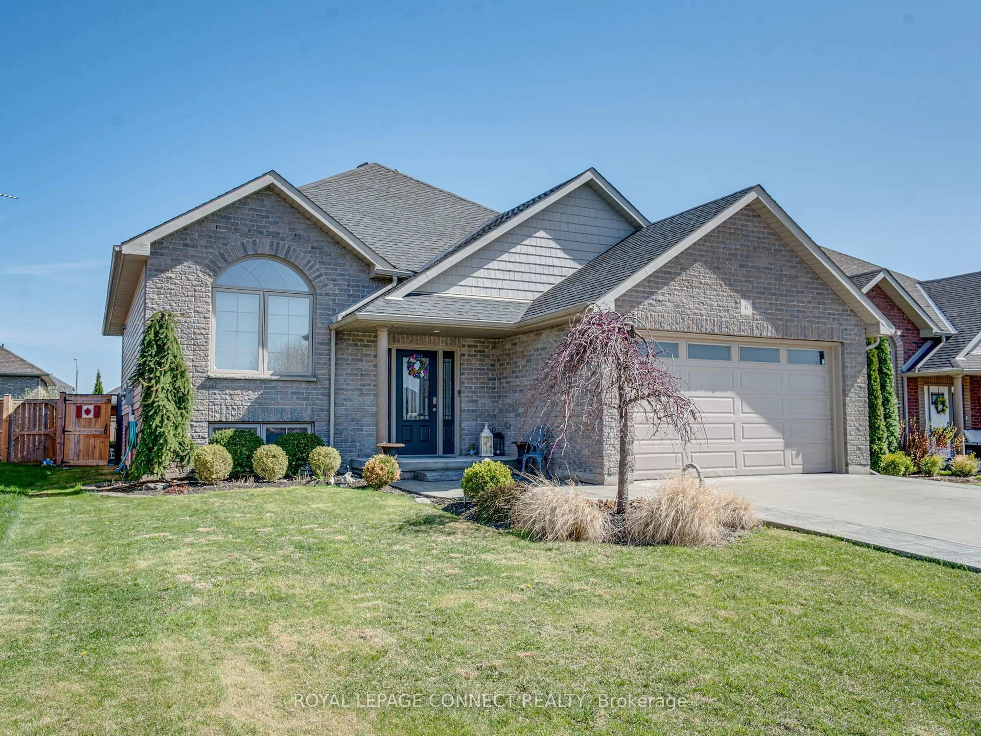 Home with brick exterior material, street for 6 Redbud Cres, Norfolk Ontario N3Y 4L1