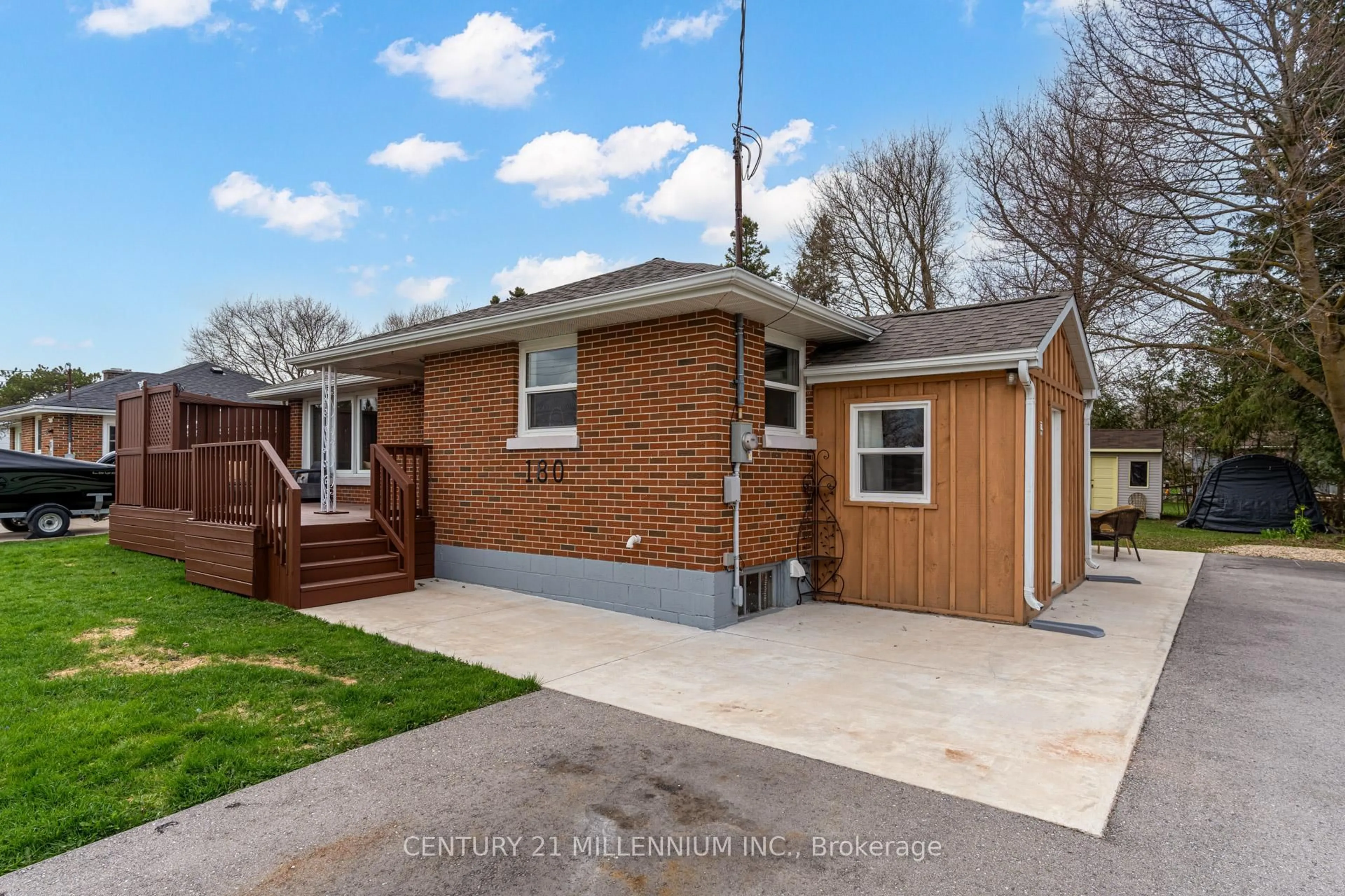 Home with brick exterior material, street for 180 MAIN St, Grey Highlands Ontario N0C 1H0