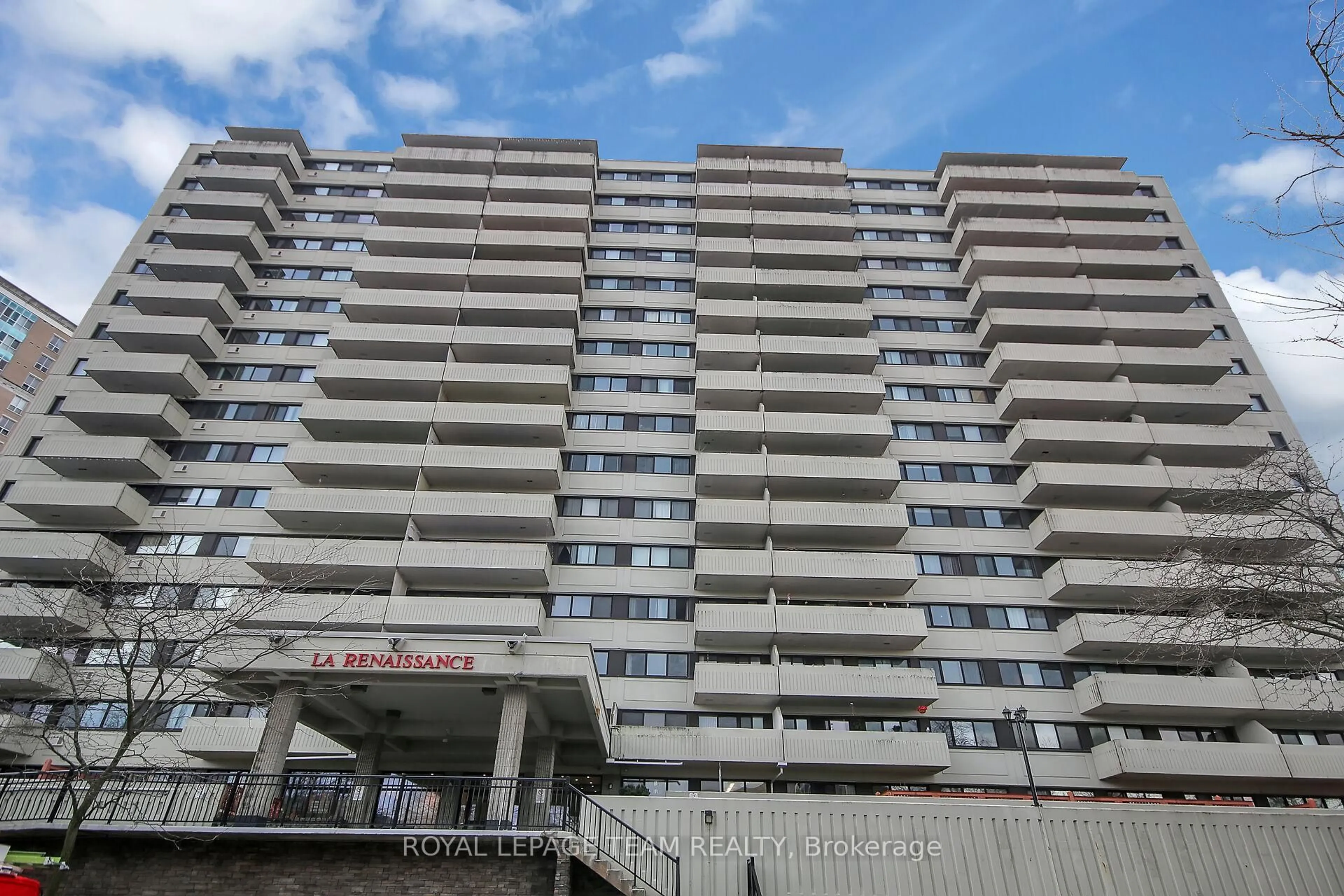 Balcony in the apartment, building for 40 Landry St #502, Ottawa Ontario K1L 8K4