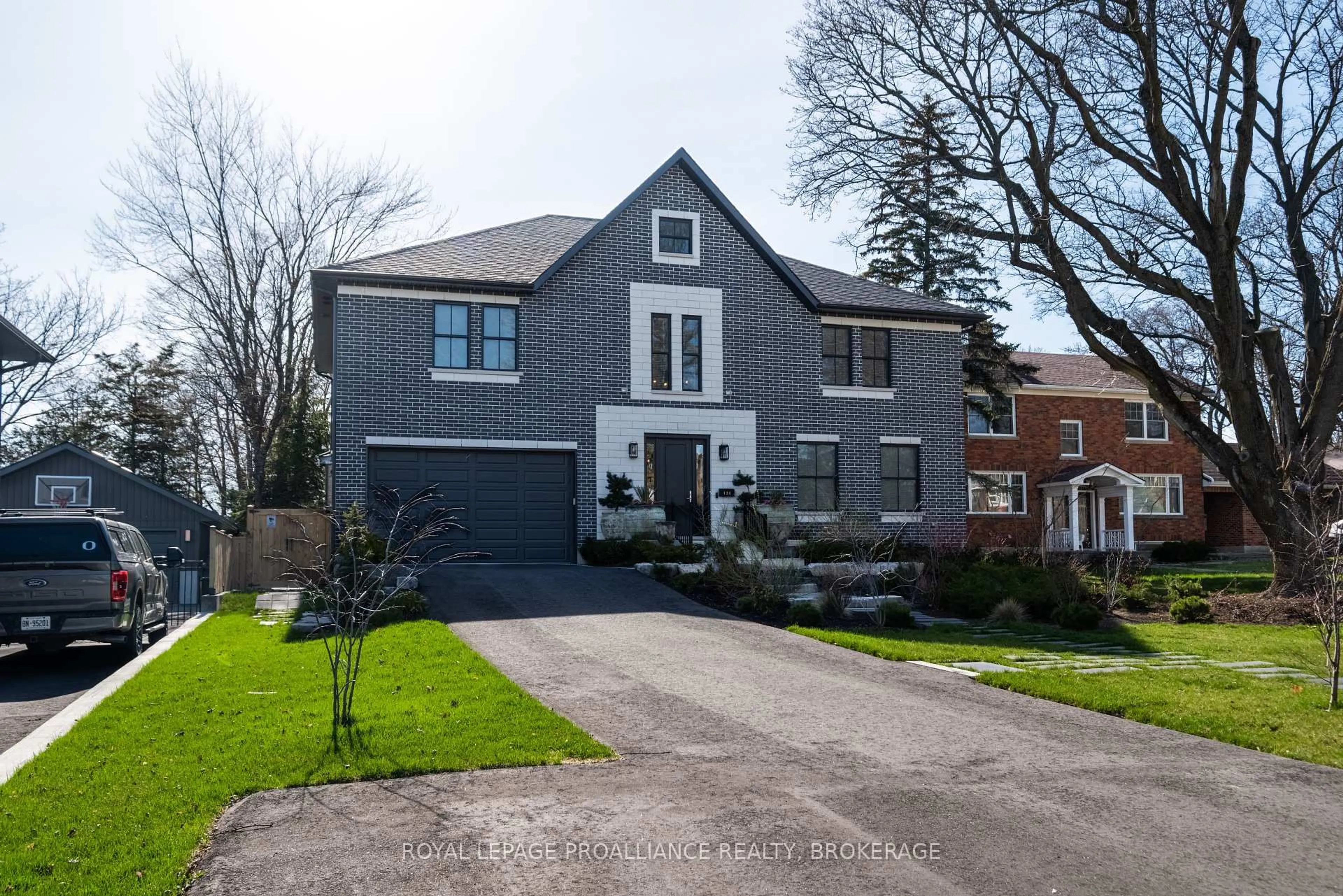 Home with brick exterior material, street for 124 Churchill Cres, Kingston Ontario K7L 4N2