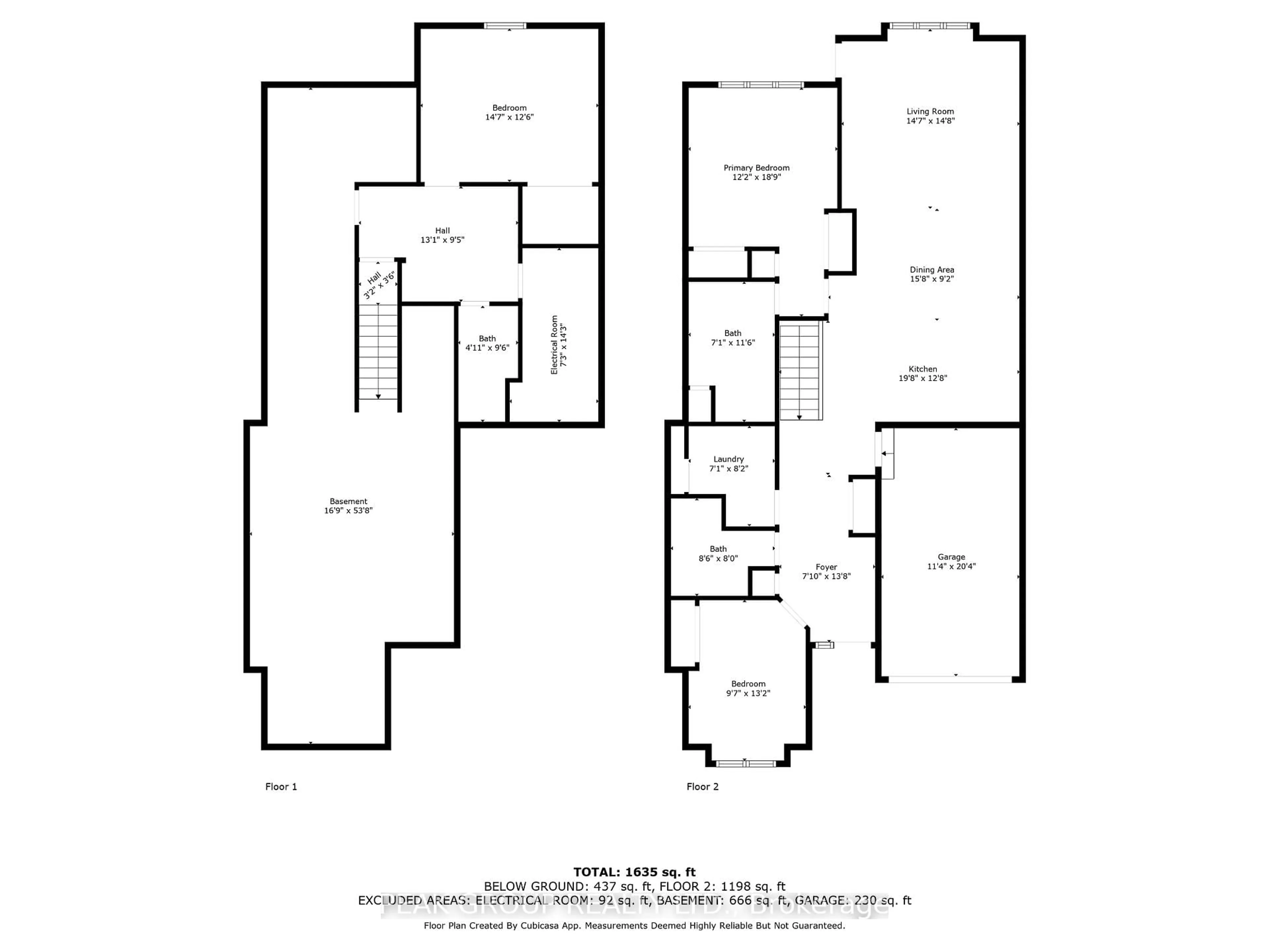 Floor plan for 4399 MONTROSE Rd #20, Niagara Falls Ontario L2H 1K1