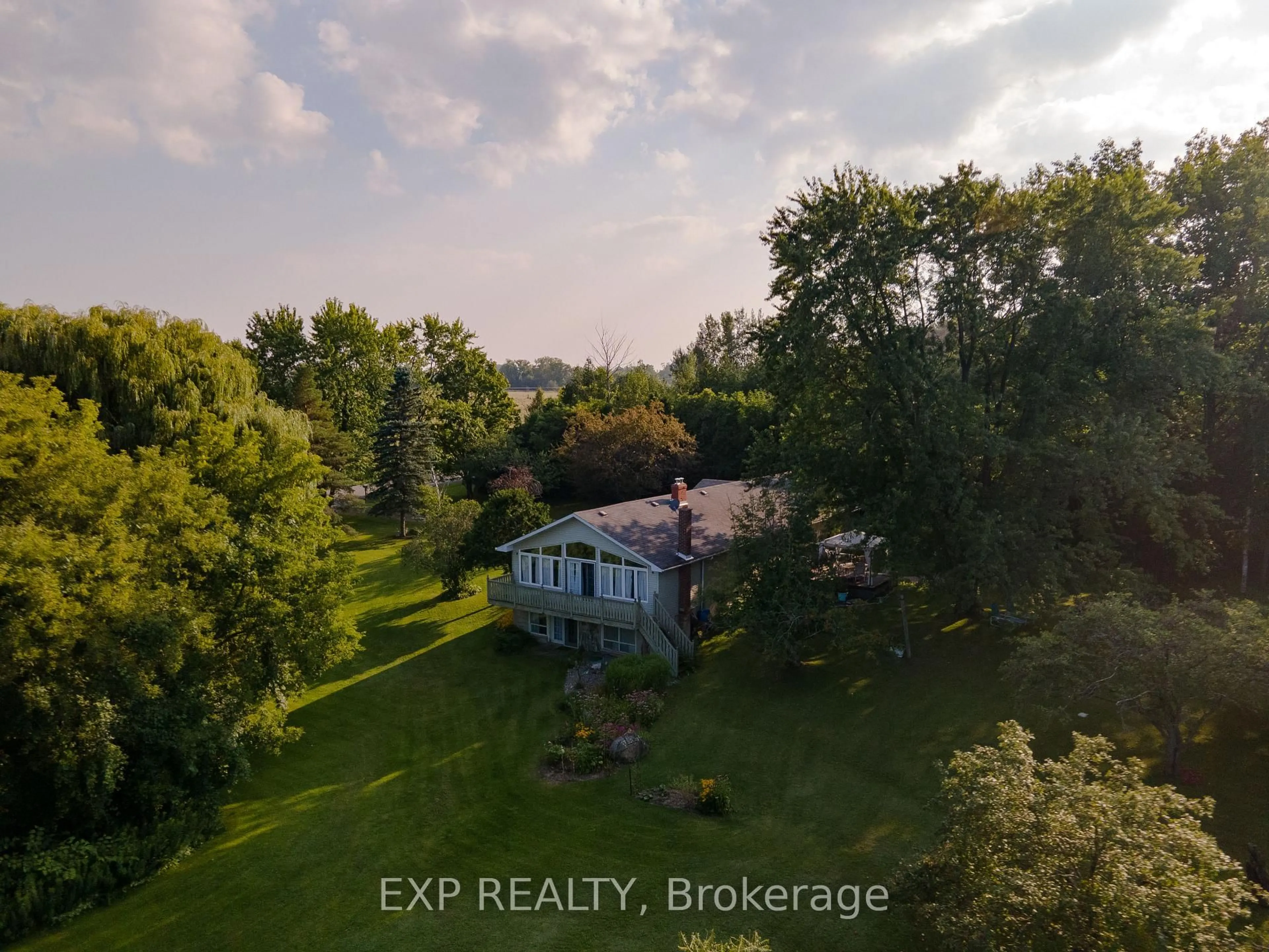 A pic from outside/outdoor area/front of a property/back of a property/a pic from drone, unknown for 283 Rainbow Ridge Rd, Kawartha Lakes Ontario K0M 2C0