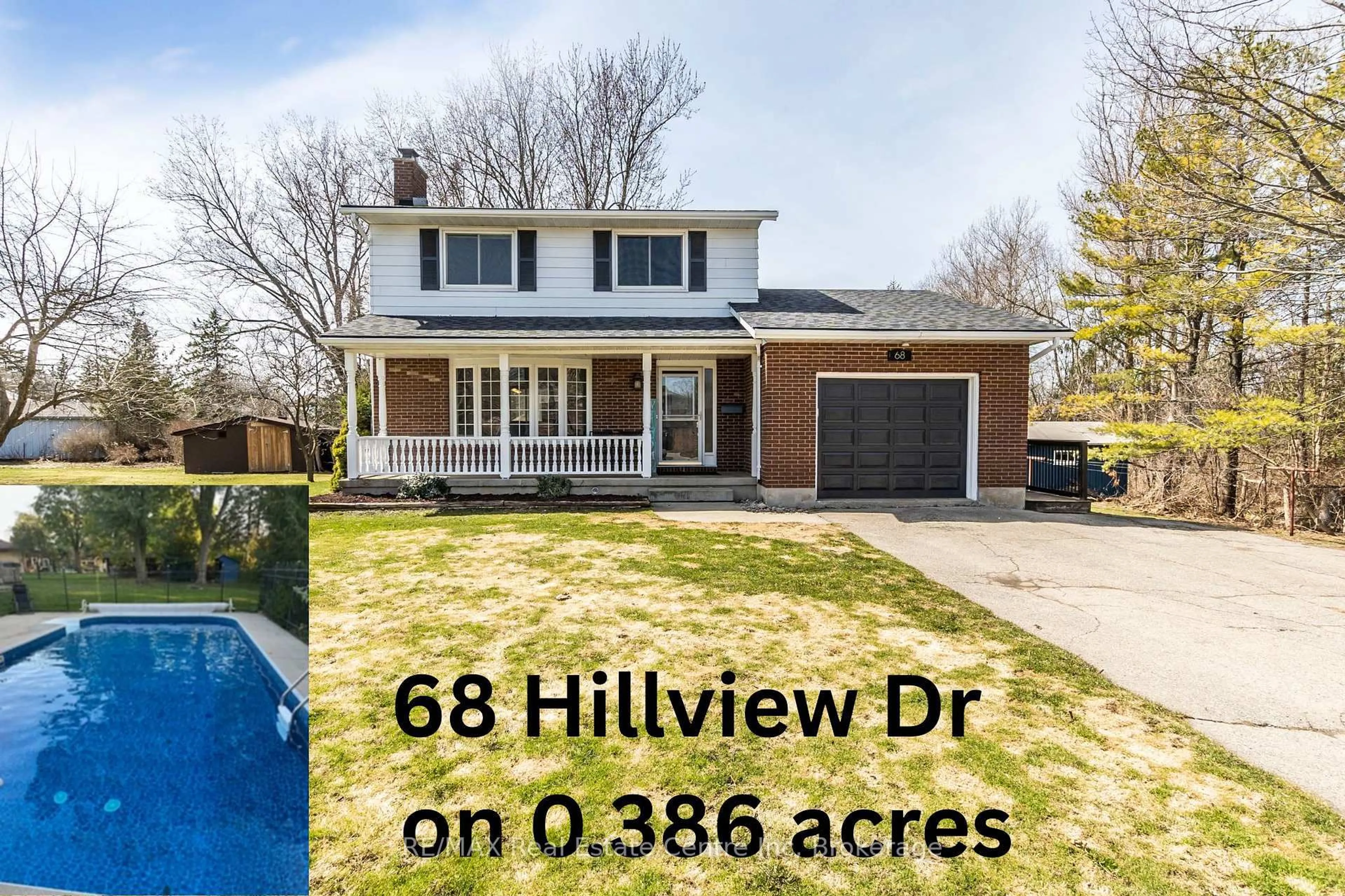 Home with brick exterior material, street for 68 Hillview Dr, Wilmot Ontario N3A 2V3