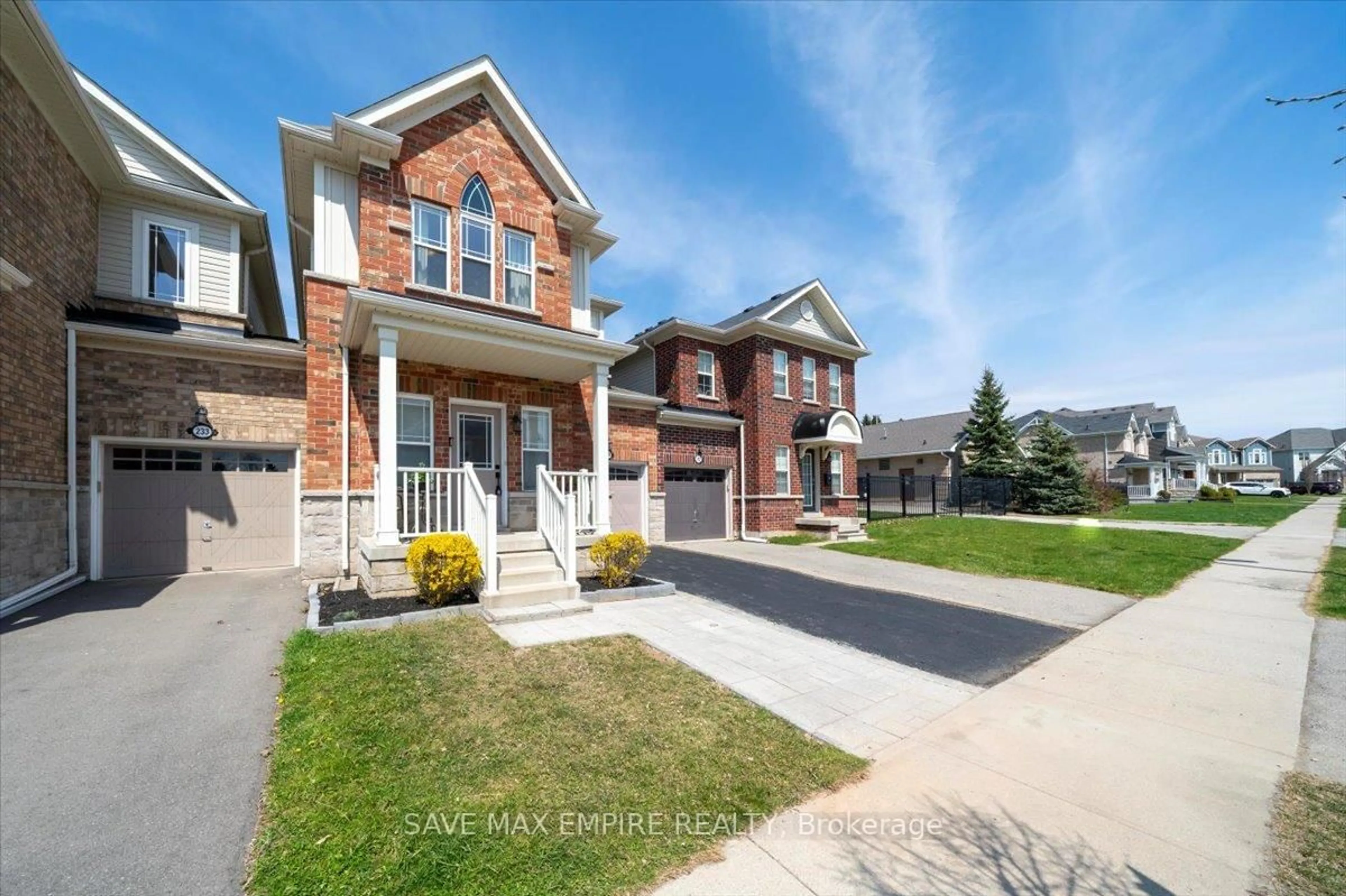 Home with brick exterior material, street for 235 Fellowes Cres, Hamilton Ontario L8B 0N3