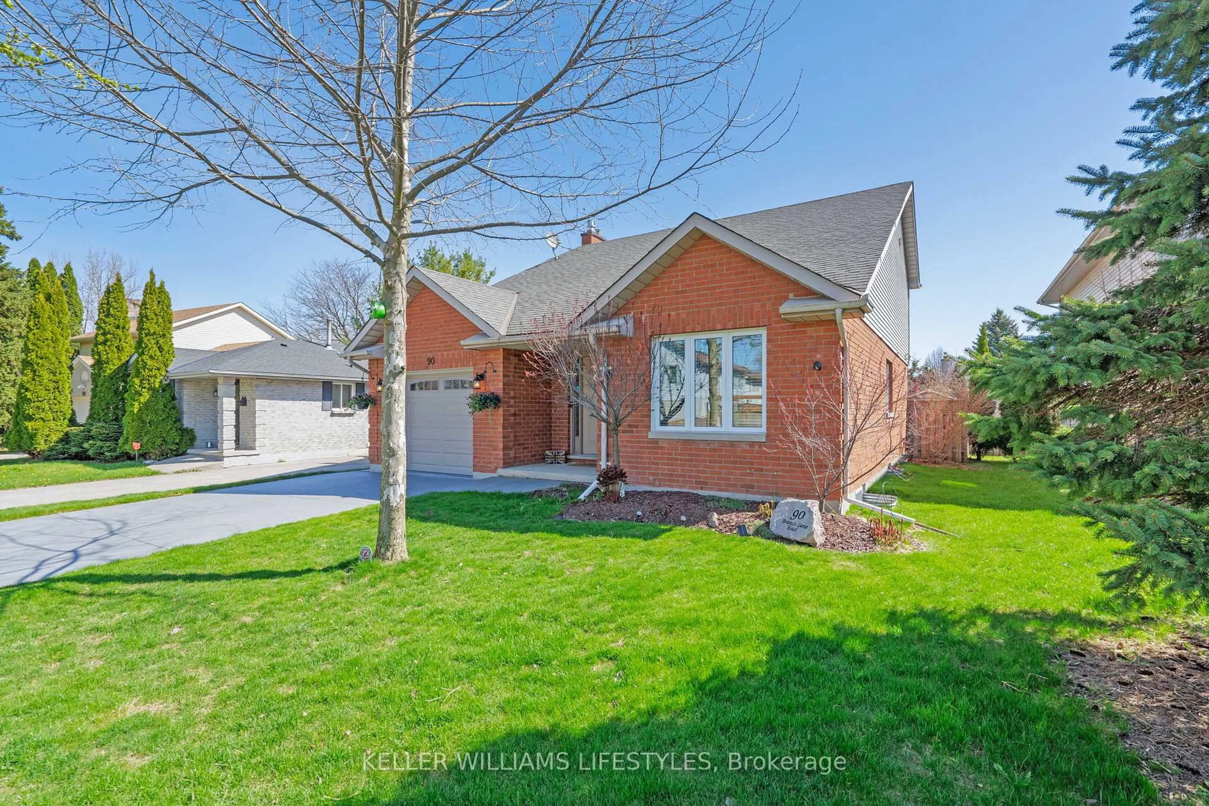 Home with brick exterior material, street for 90 Brandy Lane Rd, London North Ontario N6G 4T2