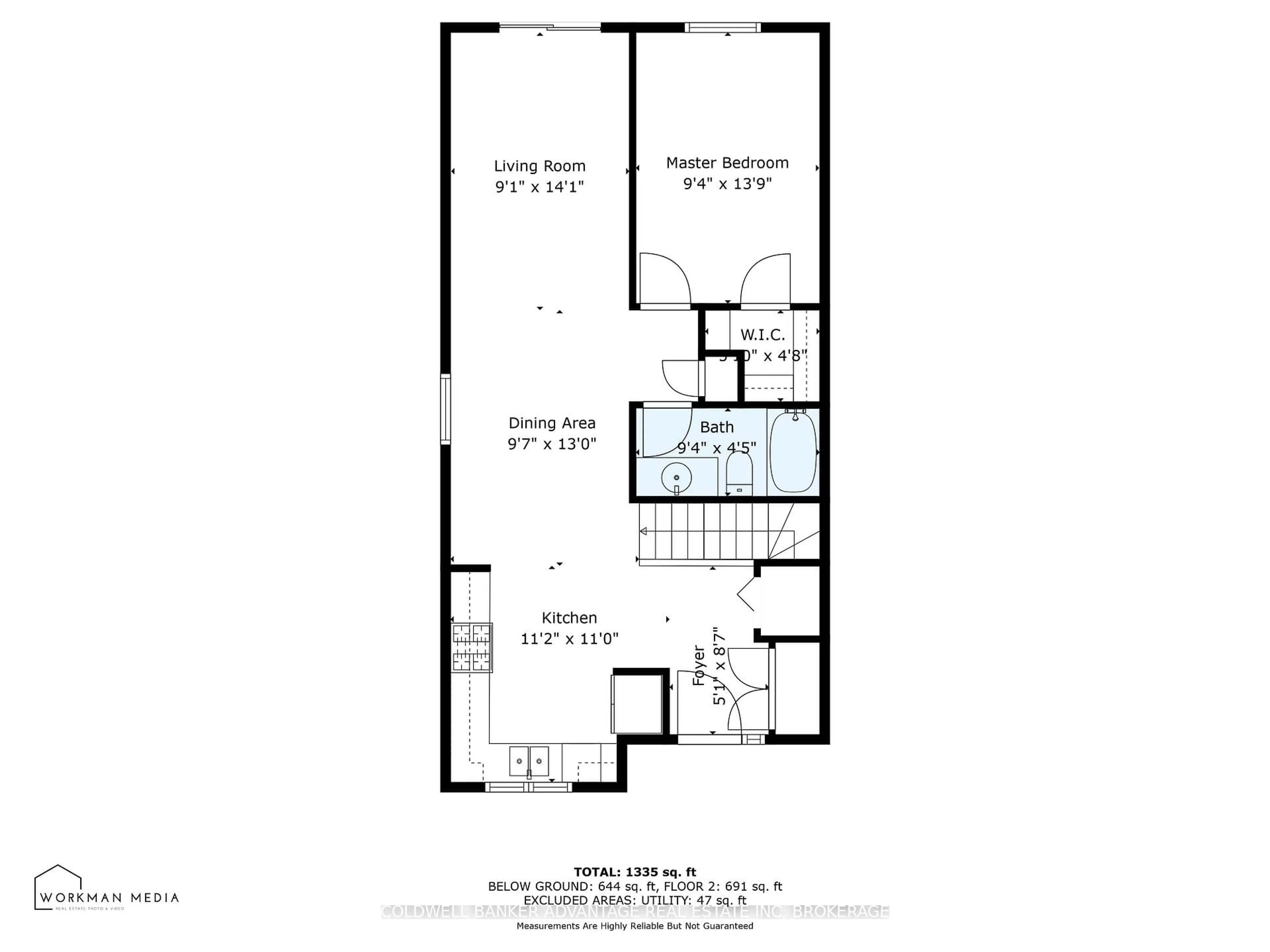 Floor plan for 1 Powell Lane, Haldimand Ontario N0A 1E0
