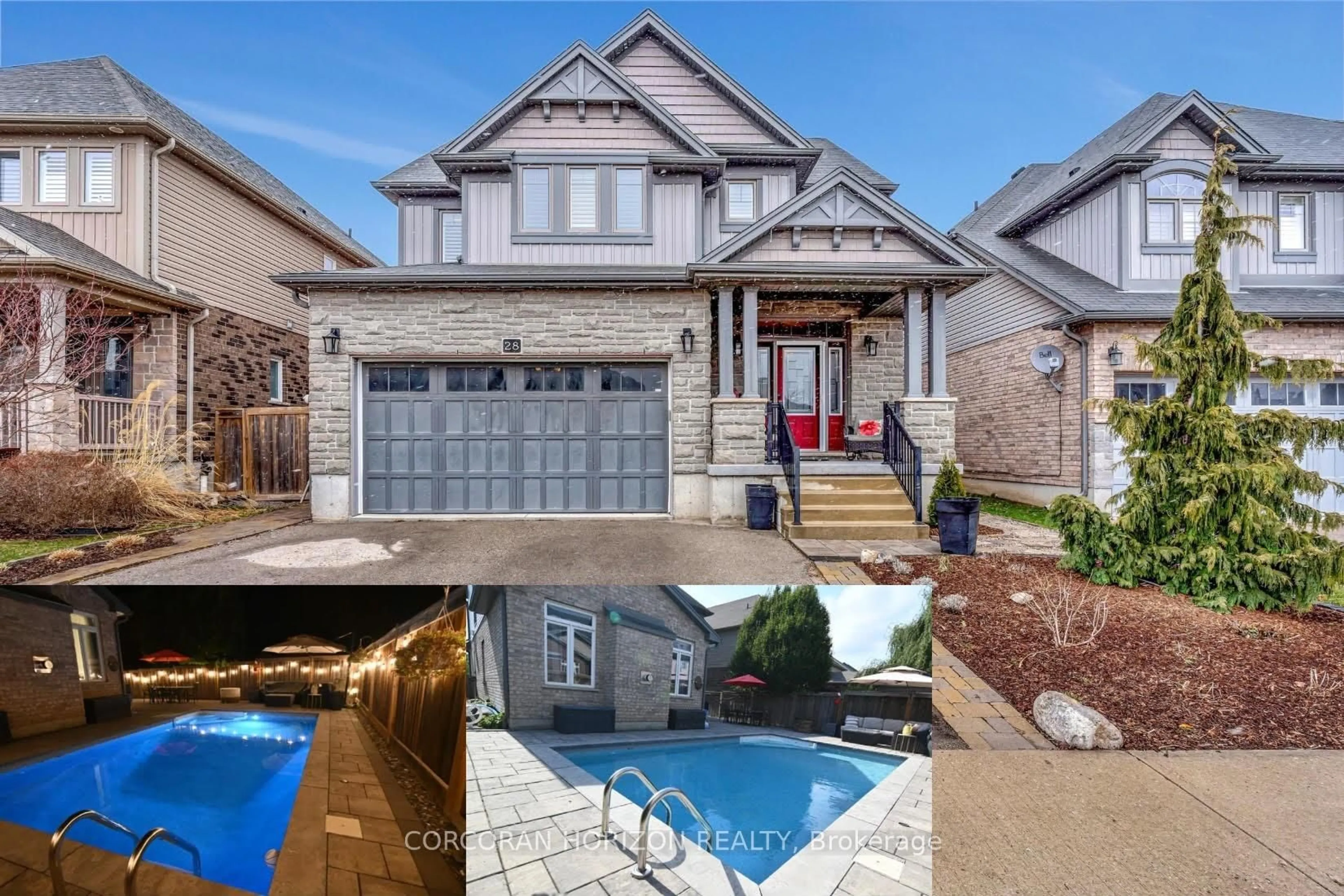 Home with brick exterior material, street for 28 Cox St, Cambridge Ontario N1S 0A3