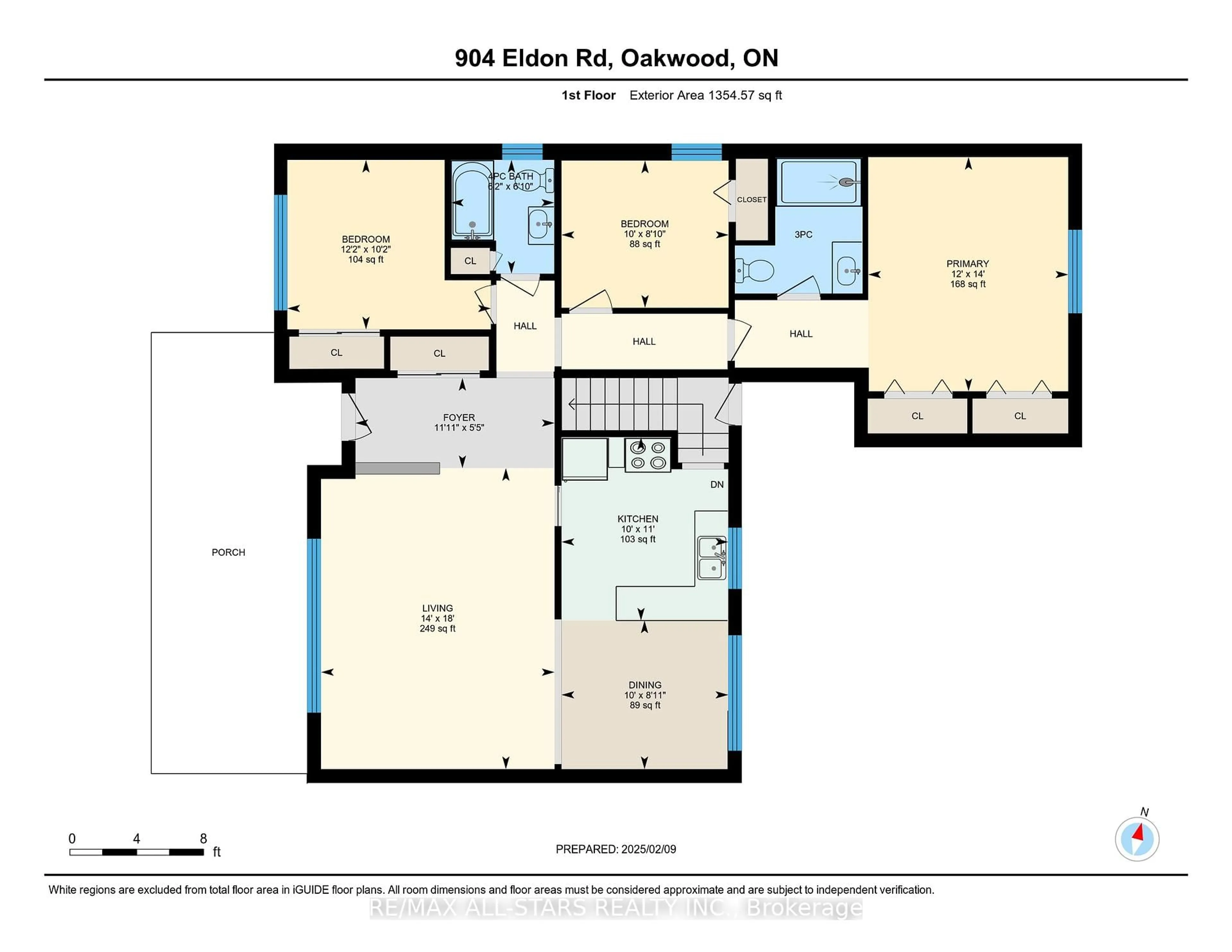 Floor plan for 904 Eldon Rd, Kawartha Lakes Ontario K0M 2M0
