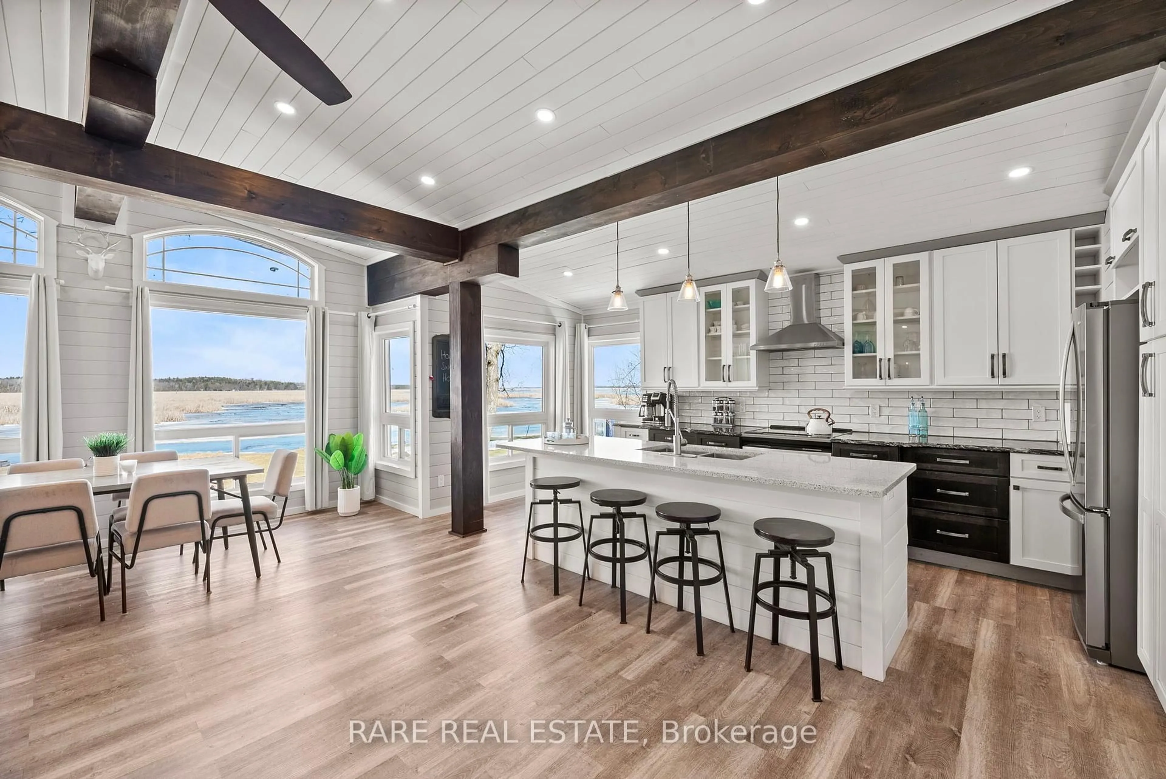 Open concept kitchen, unknown for 168 Charlore Park Dr, Kawartha Lakes Ontario K0L 2W0