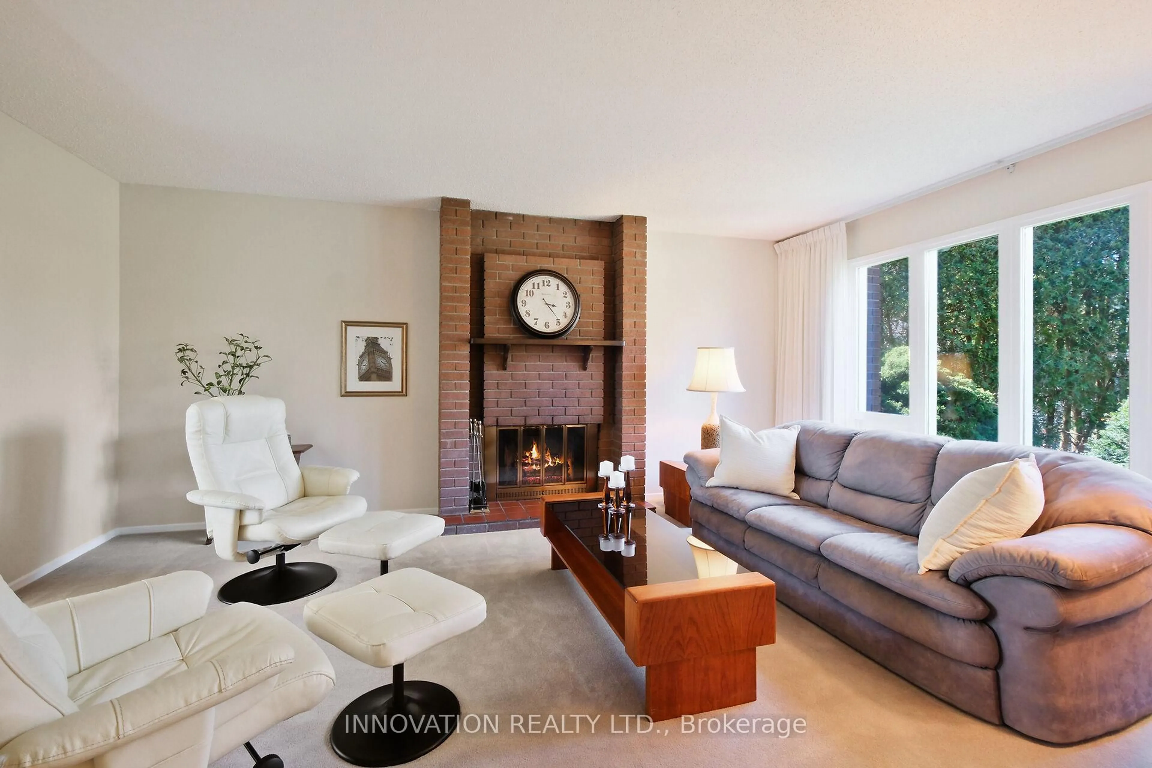 Living room with furniture, unknown for 12 Selwyn Cres, Ottawa Ontario K2K 1N8
