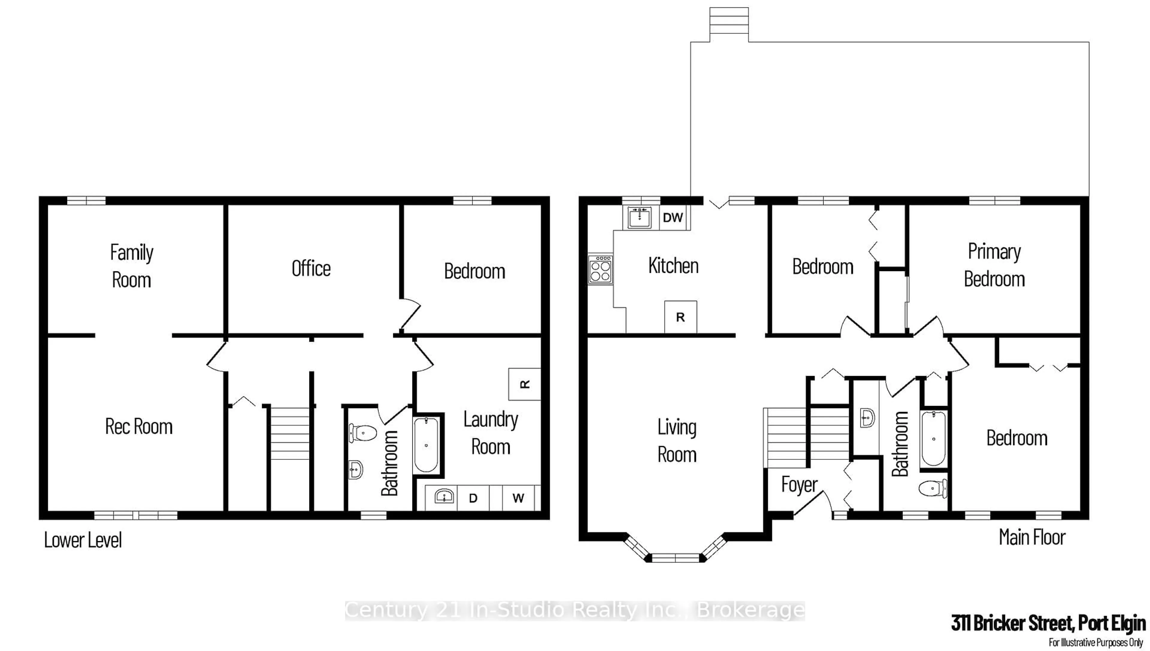 Floor plan for 311 Bricker St, Saugeen Shores Ontario N0H 2C1