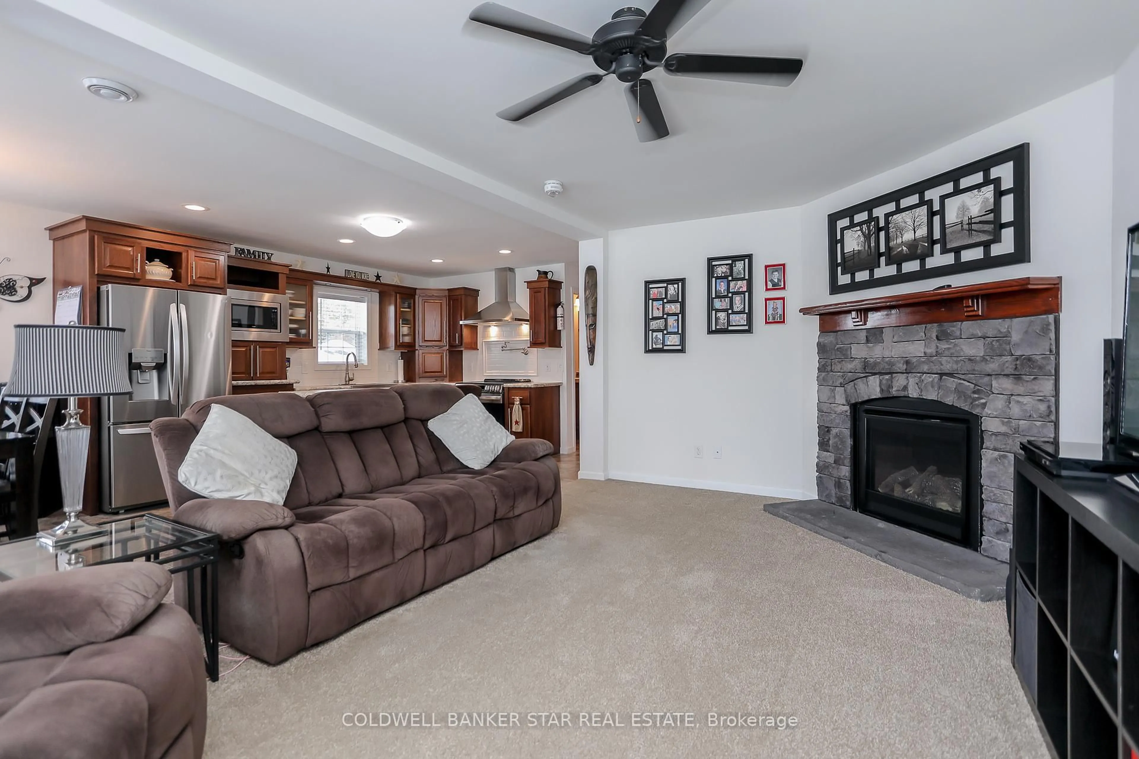 Living room with furniture, unknown for 4838 Switzer Dr #A17, Southwest Middlesex Ontario N0L 1A0