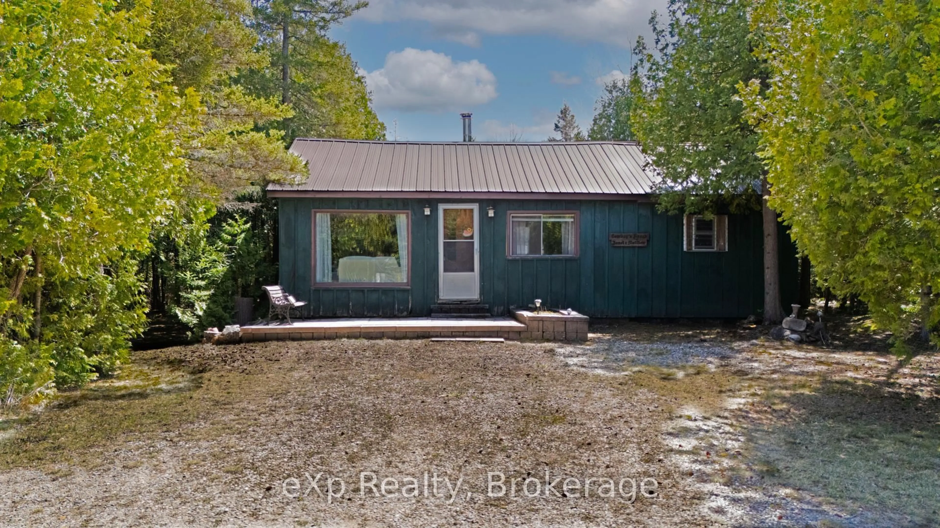 A pic from outside/outdoor area/front of a property/back of a property/a pic from drone, street for 45 BAYWATCH Dr, Northern Bruce Peninsula Ontario N0H 2T0