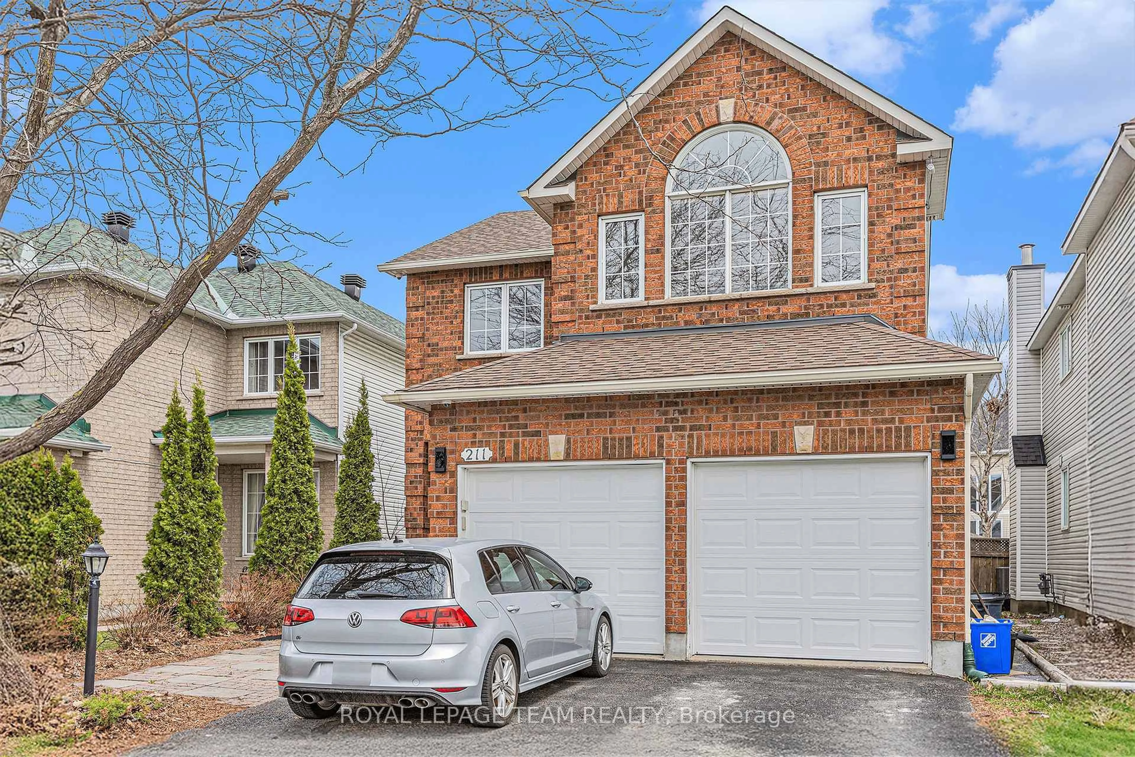 Home with brick exterior material, street for 211 STONEWAY Dr, Ottawa Ontario K2G 6R2