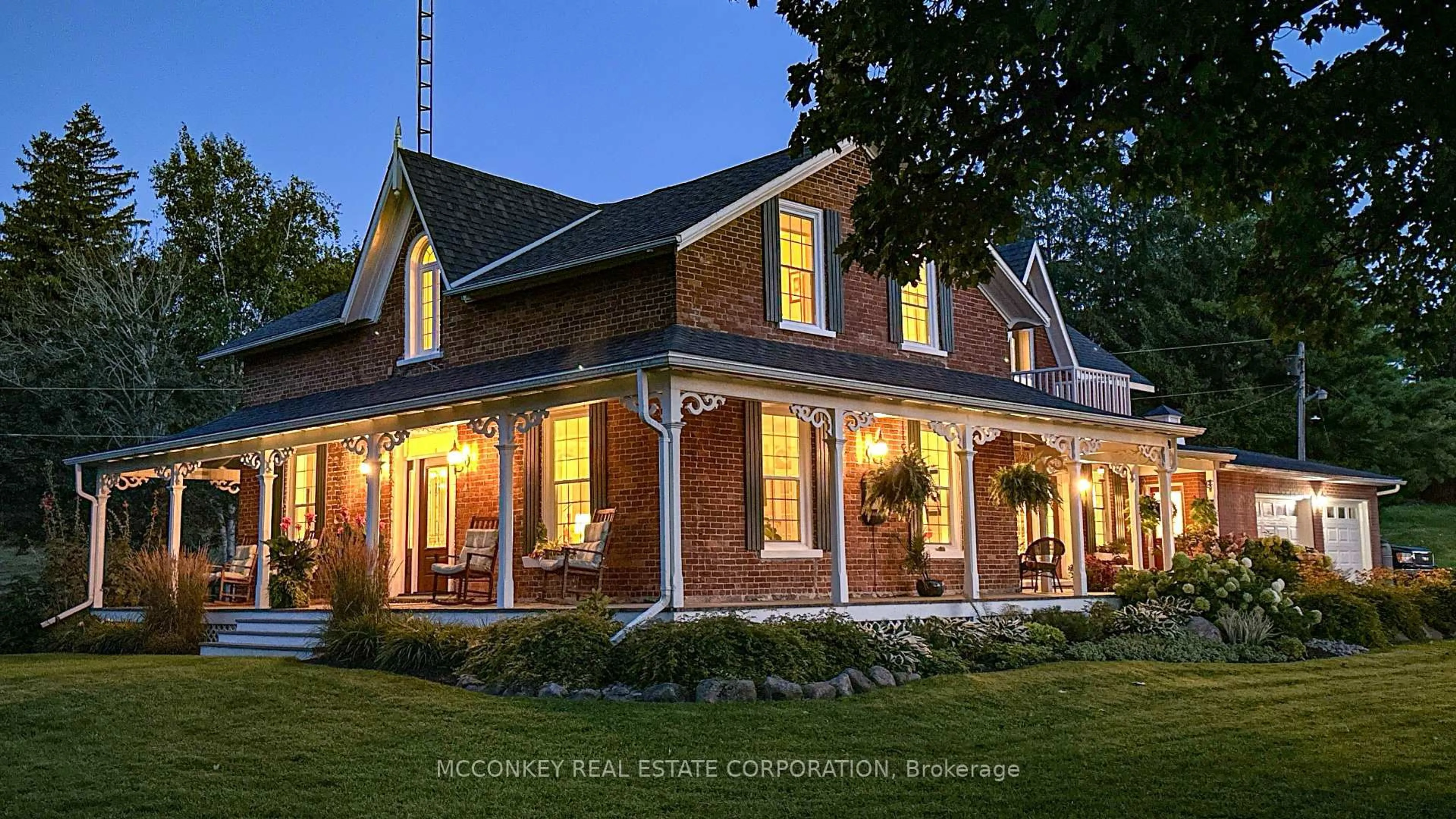 Home with brick exterior material, building for 421 Meadowview Rd, Kawartha Lakes Ontario K0L 2W0