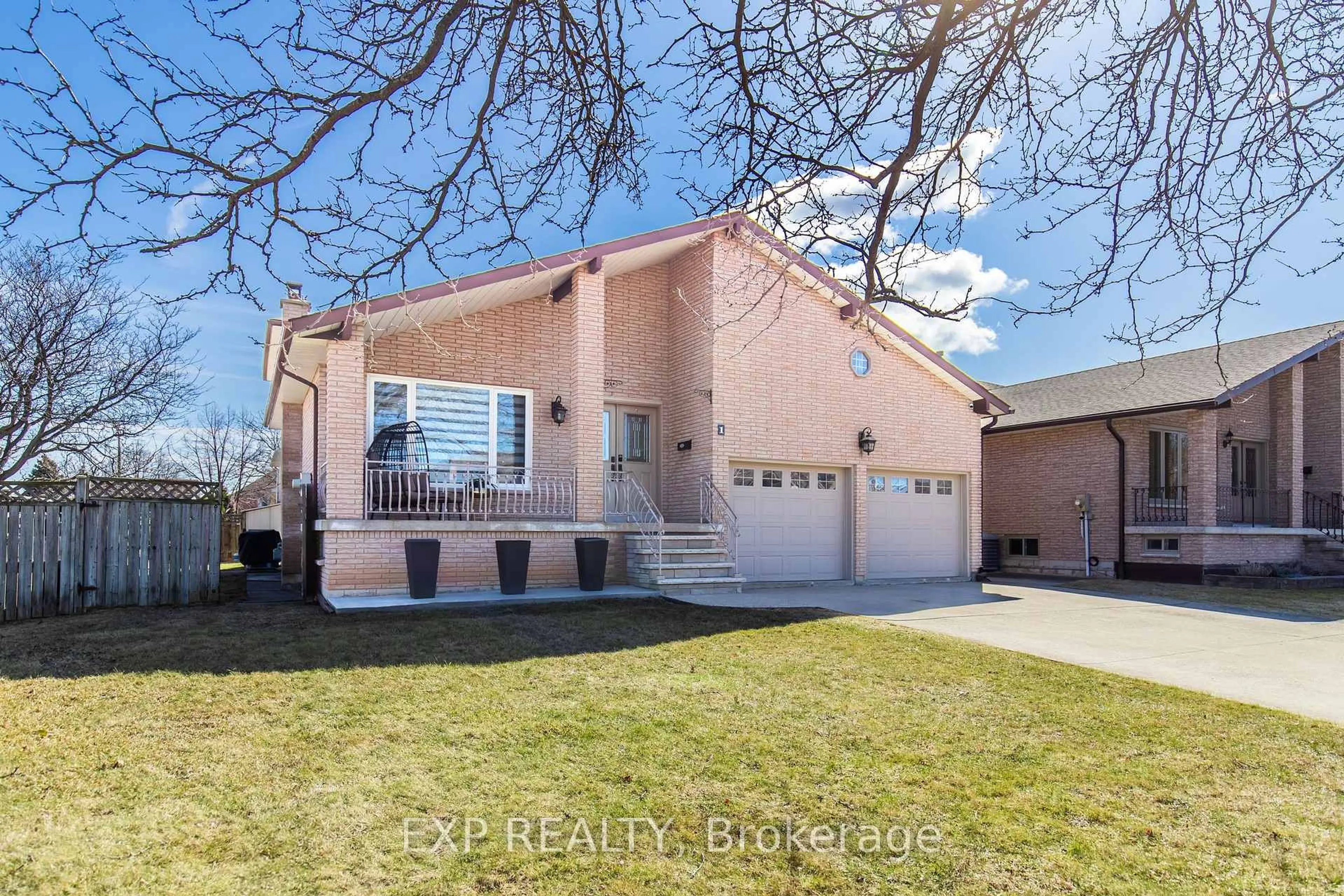 Home with vinyl exterior material, street for 1 Adriatic Blvd, Hamilton Ontario L8G 4V1
