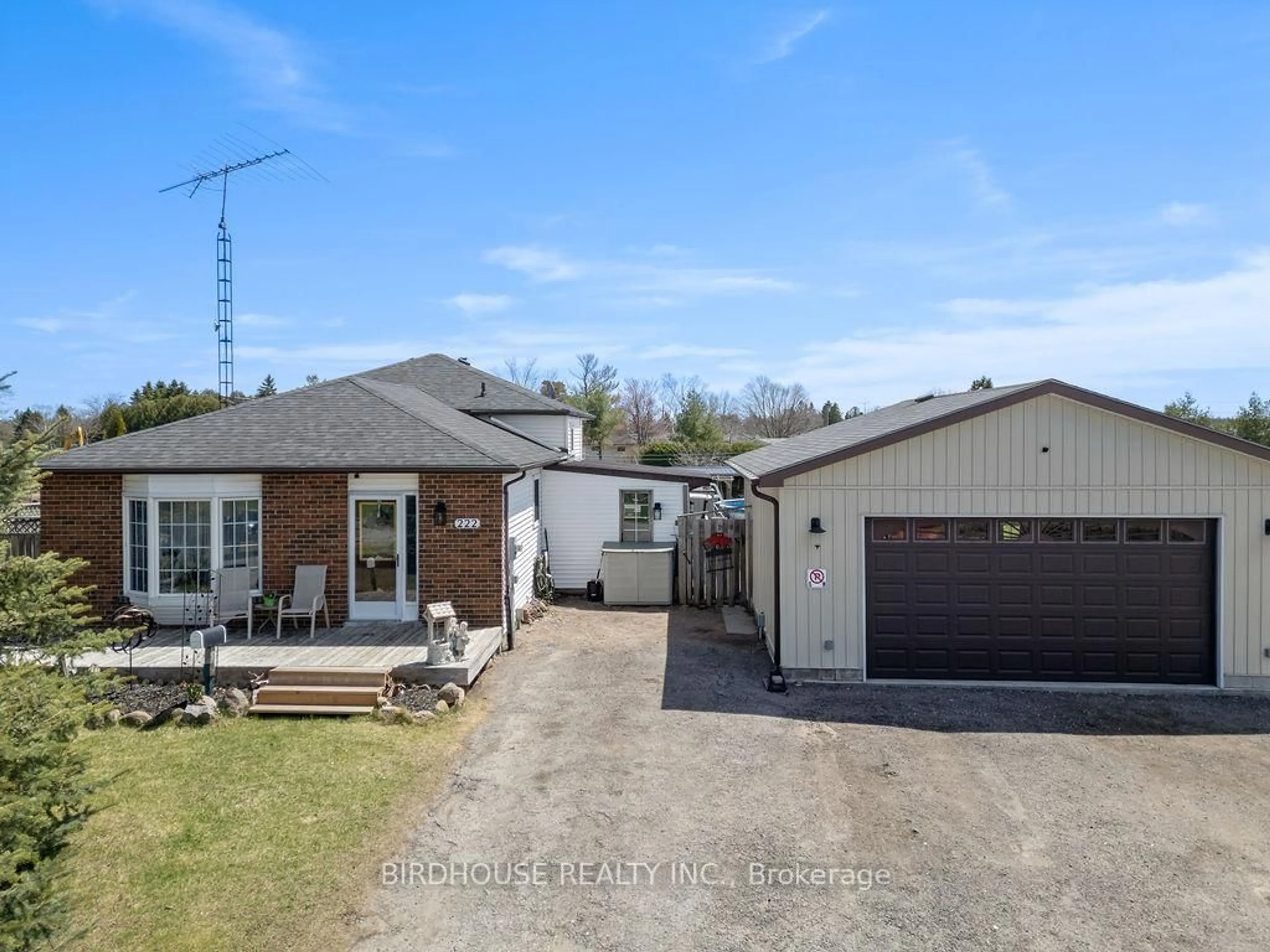 A pic from outside/outdoor area/front of a property/back of a property/a pic from drone, street for 222 Corbett Dr, Kawartha Lakes Ontario L0A 1K0