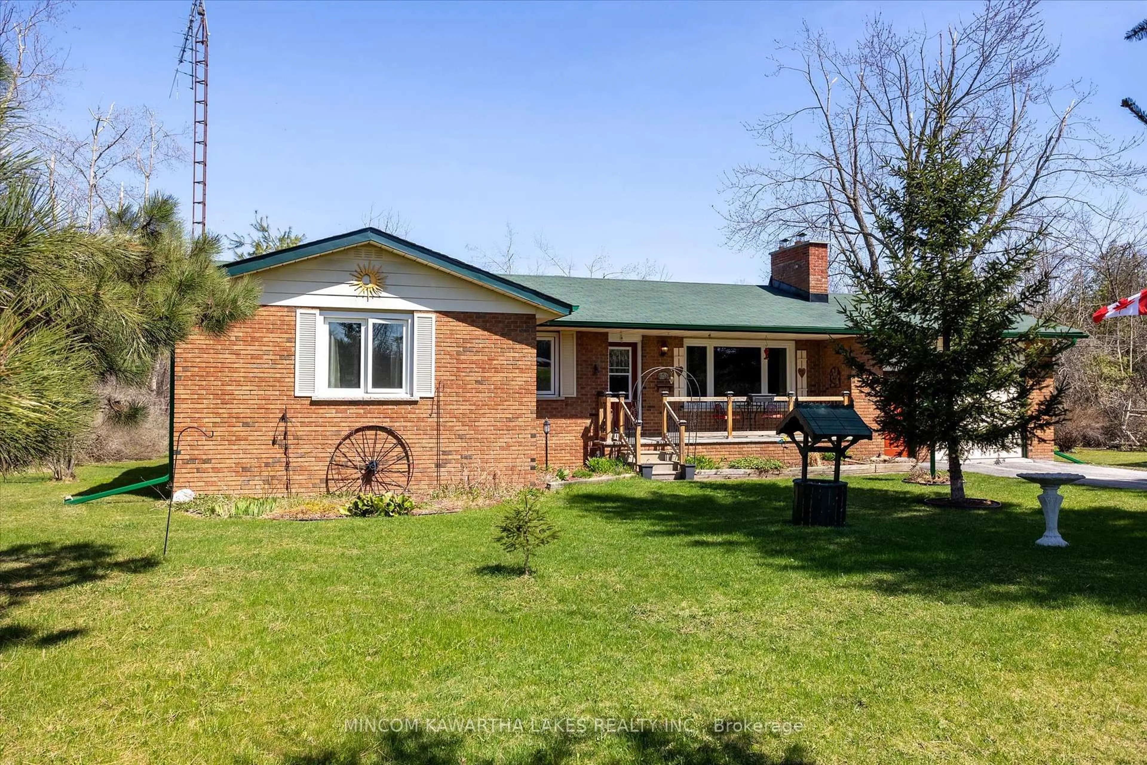 A pic from outside/outdoor area/front of a property/back of a property/a pic from drone, unknown for 484 Bethel Rd, Kawartha Lakes Ontario K0L 2W0