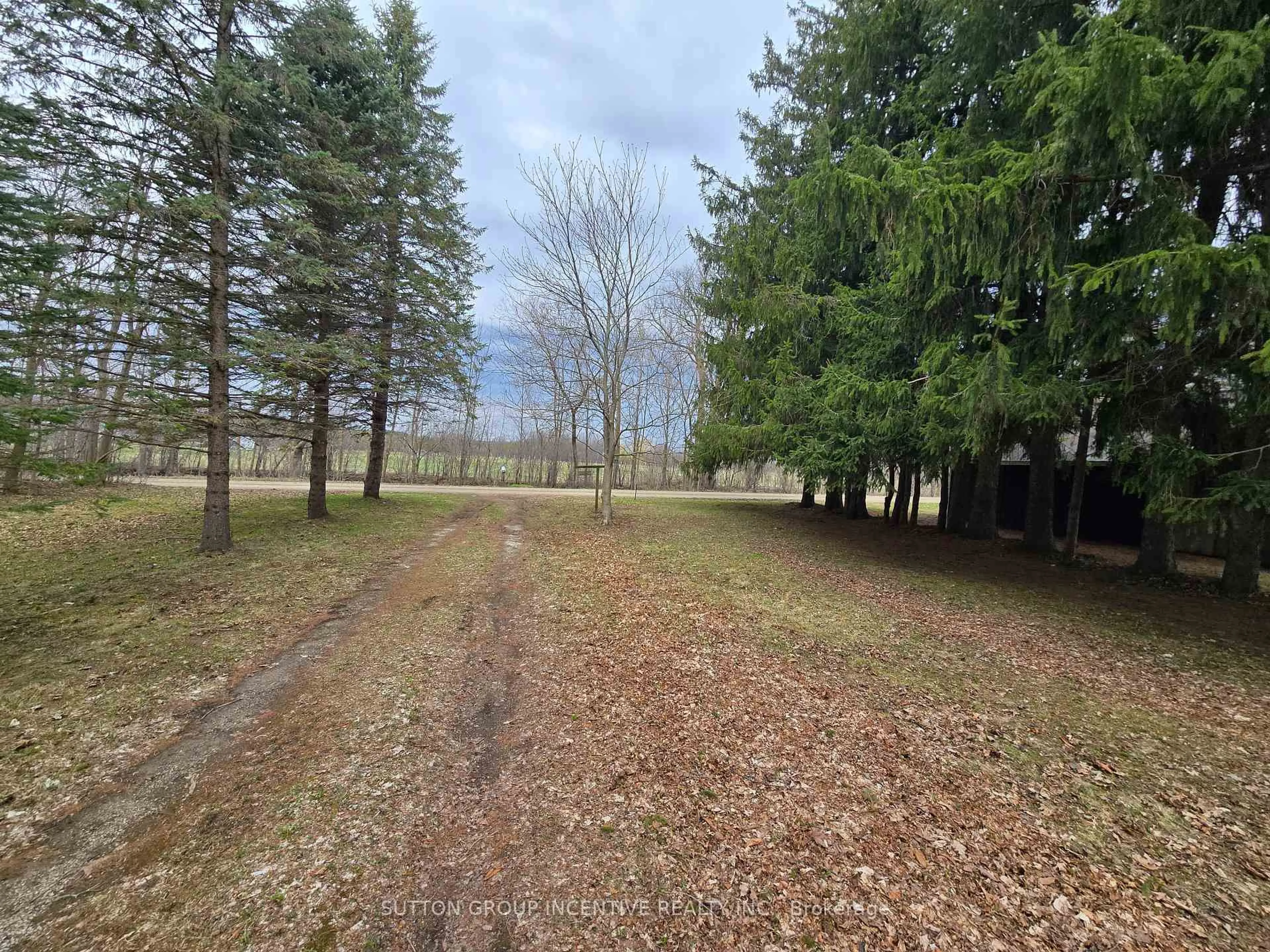 A pic from outside/outdoor area/front of a property/back of a property/a pic from drone, forest/trees view for 106026 Sideroad 10 N/A, Meaford Ontario N4L 1W6