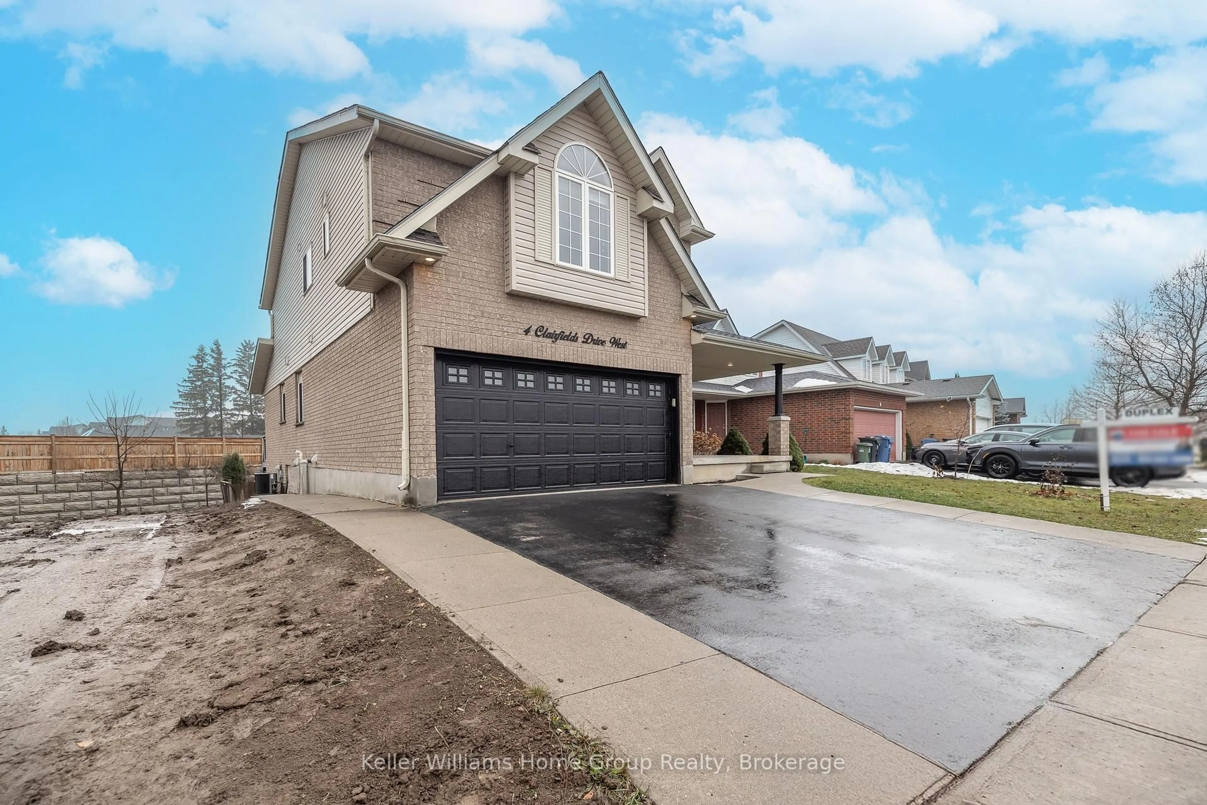 Home with brick exterior material, street for 4 CLAIRFIELDS Dr, Guelph Ontario N1G 5H5