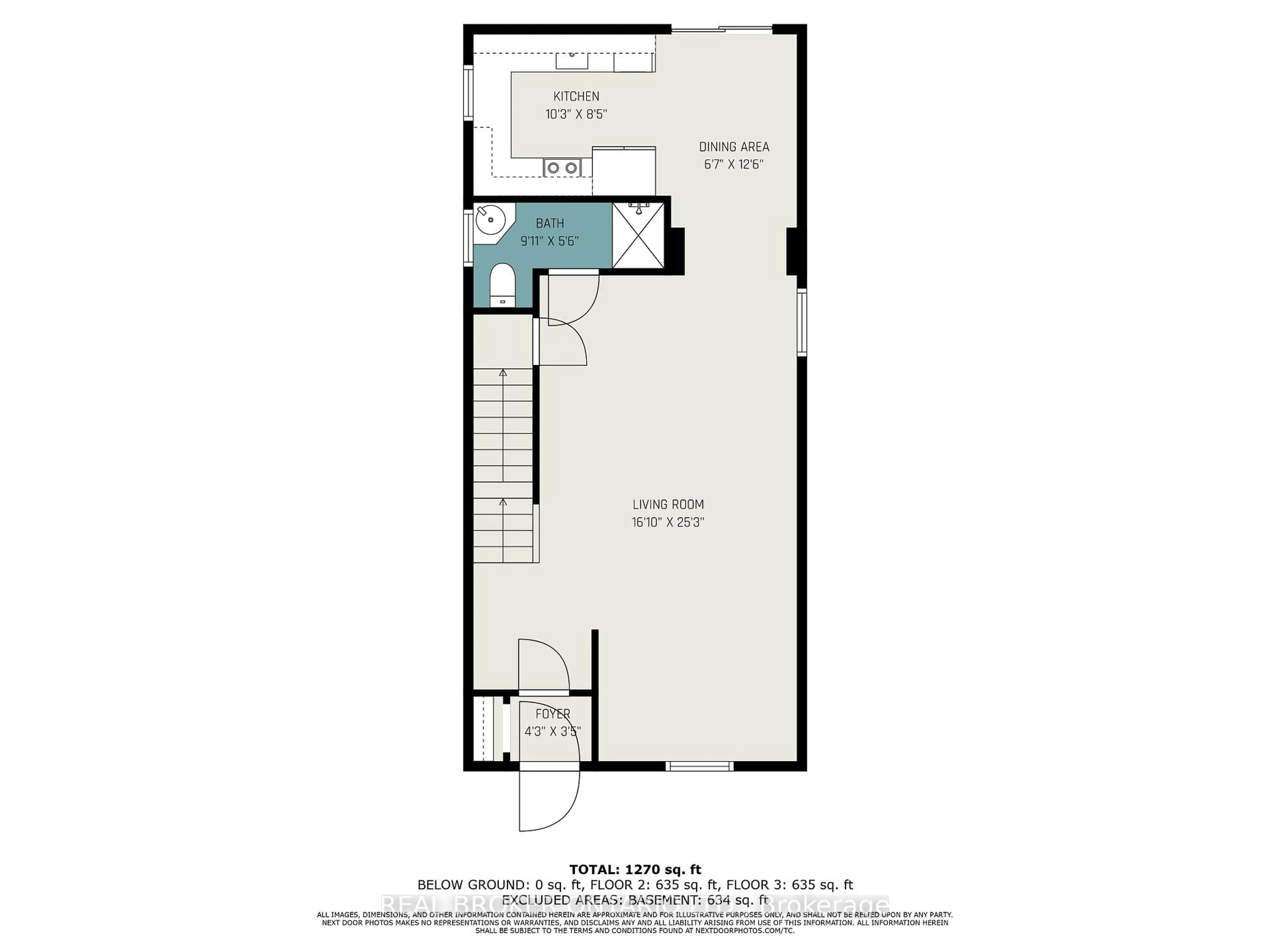 Floor plan for 120 Waverley St, Ottawa Ontario K2P 0V4